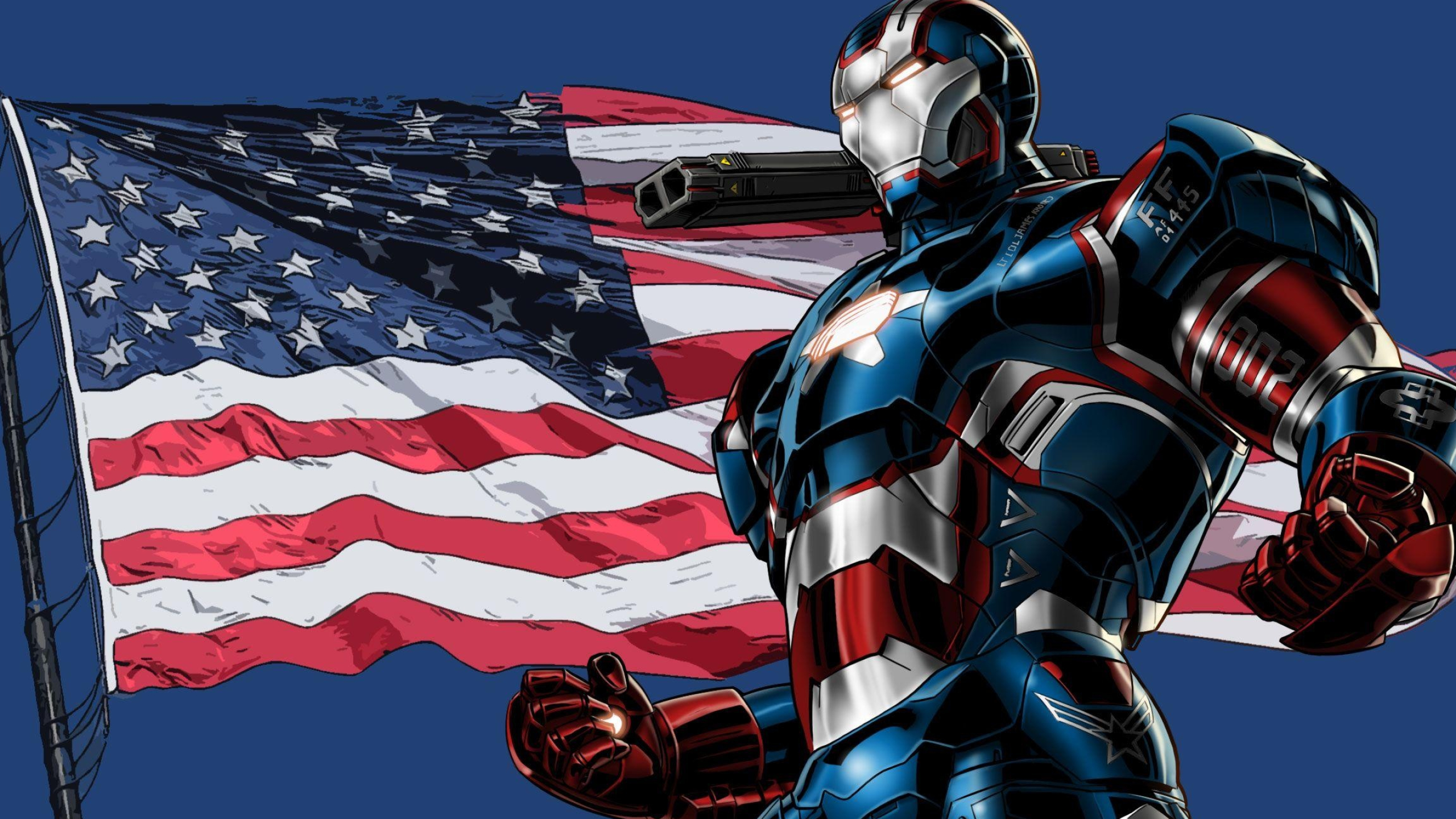 Artwork, Iron Patriot Wallpaper, 2560x1440 HD Desktop