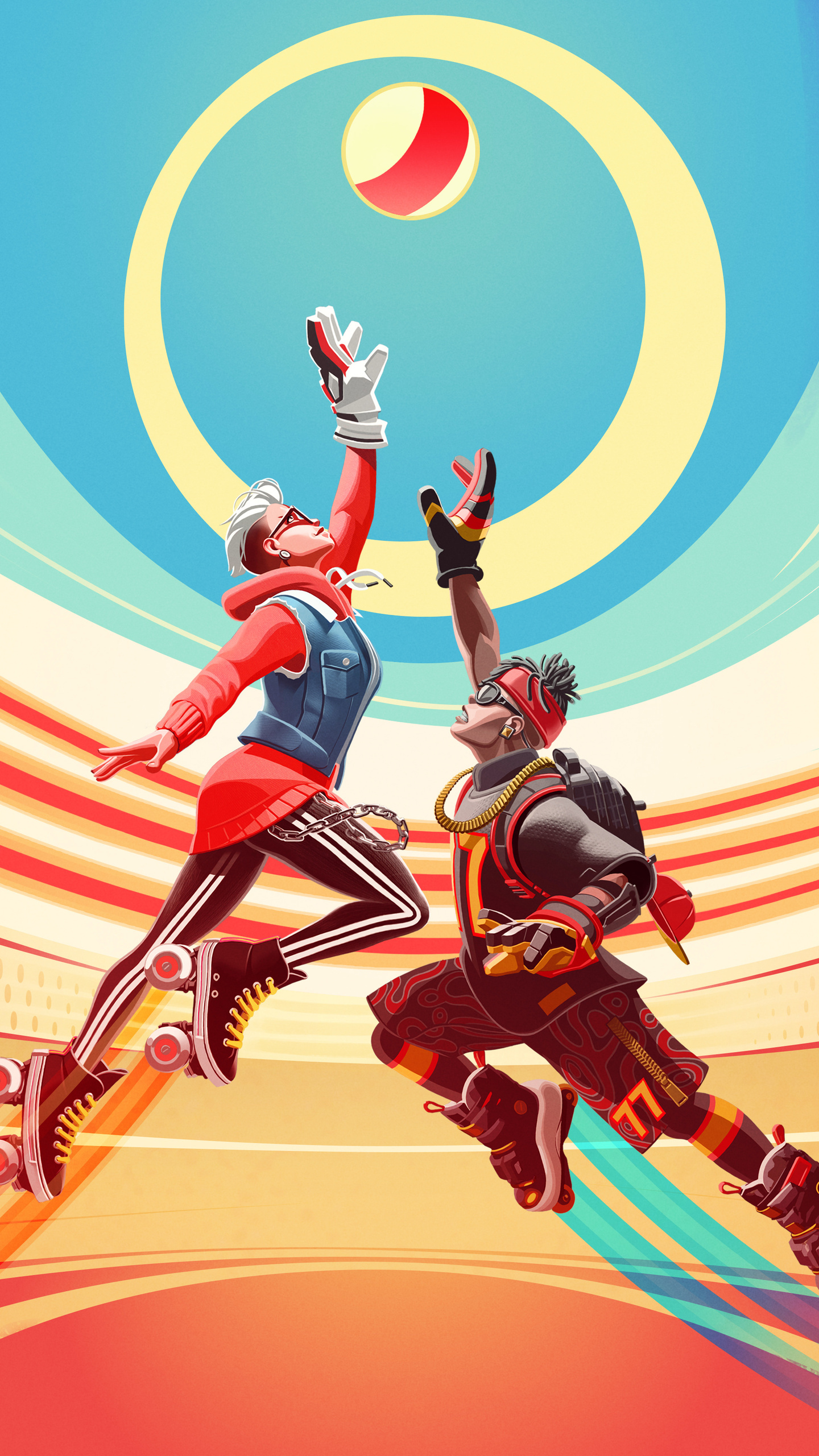 Roller Champions, Samsung Galaxy S6 S7 Google Pixel XL Nexus 6 6P LG G5 HD 4K Wallpapers, Gaming wallpapers, High-resolution images, 1440x2560 HD Phone