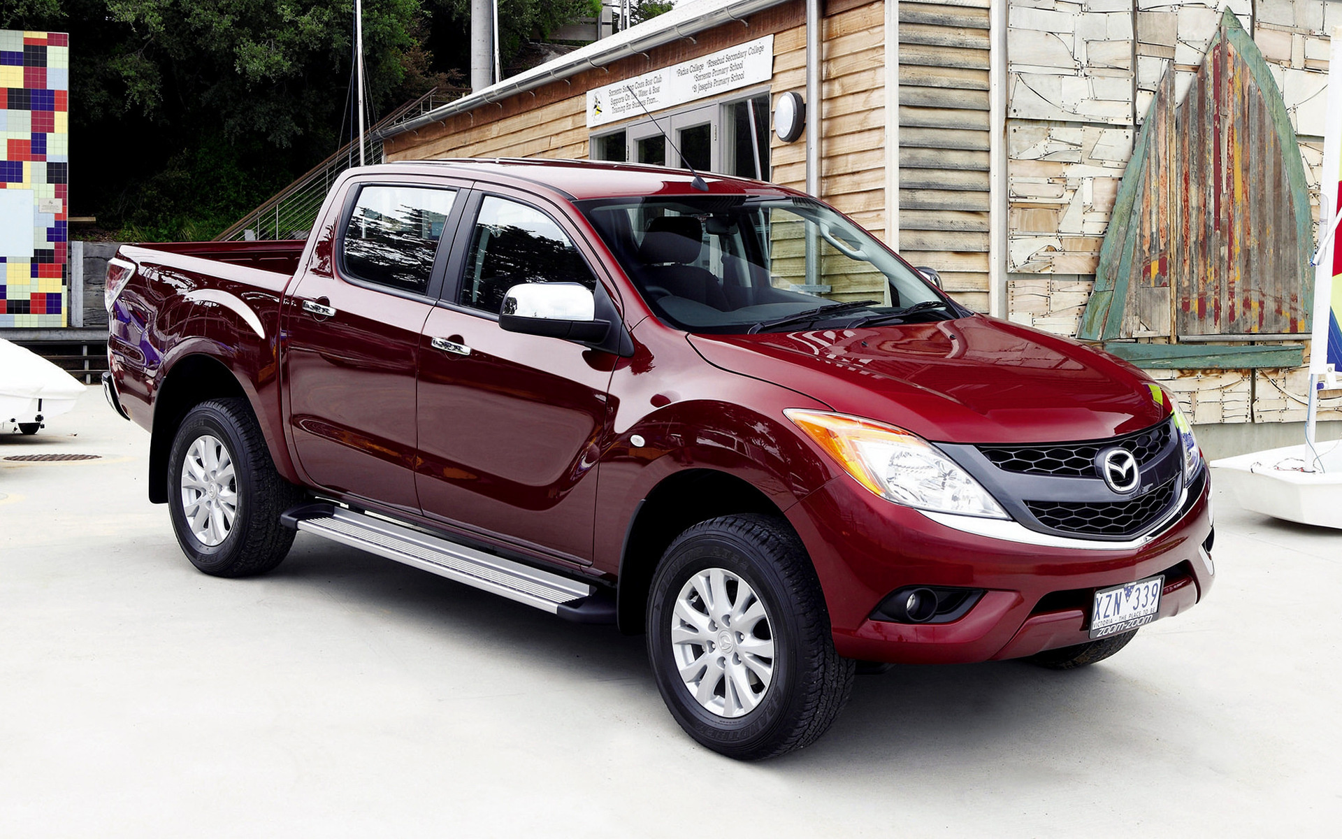 Mazda BT-50, Dual cab model, High-resolution wallpapers, Impressive performance, 1920x1200 HD Desktop