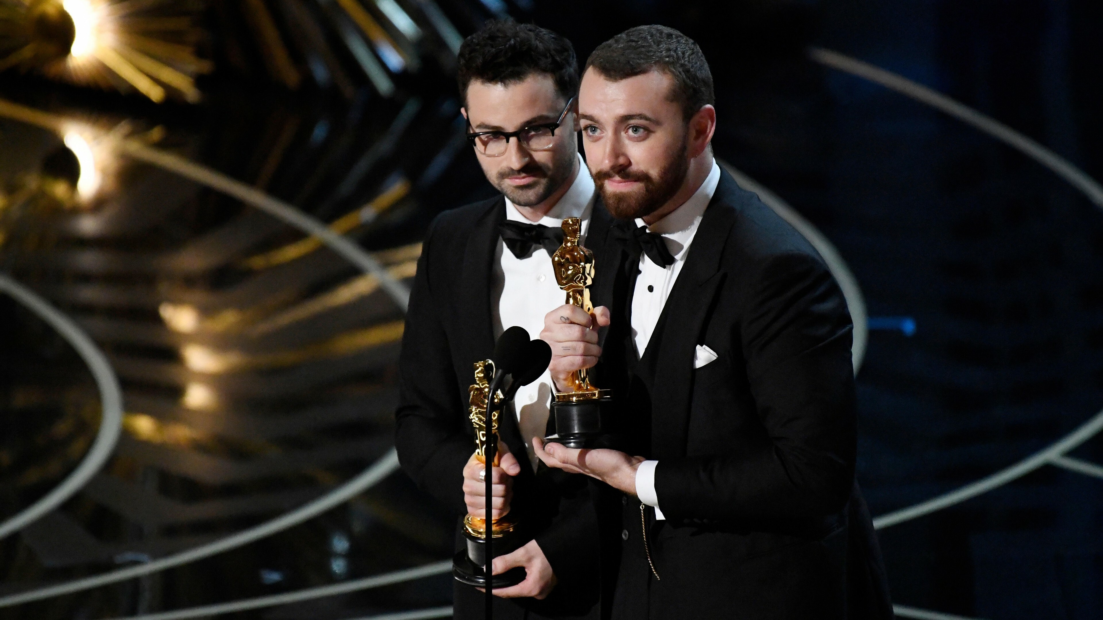 Sam Smith, Celebs, Oscar 2016, Spectre soundtrack, 3840x2160 4K Desktop