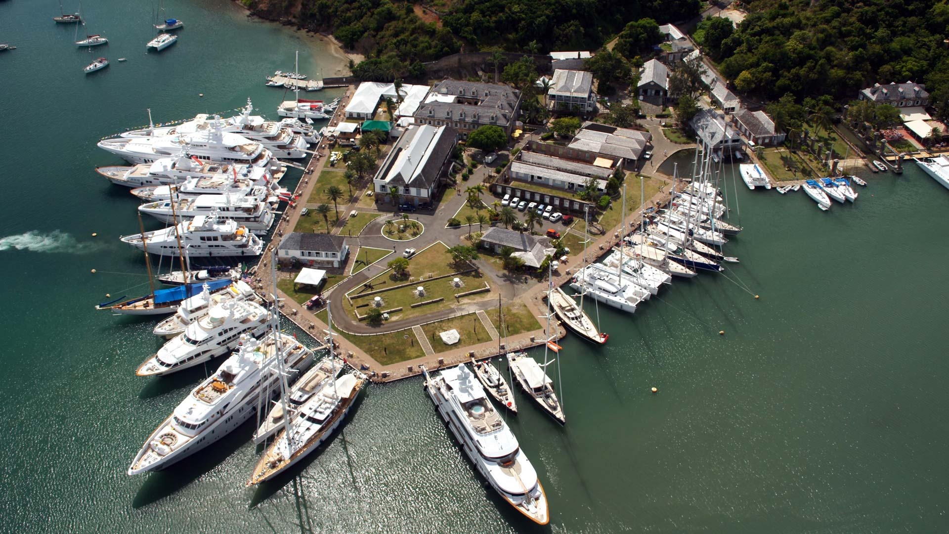 Antigua and Barbuda, Travels, Nelsons dockyard, Visit, 1920x1080 Full HD Desktop