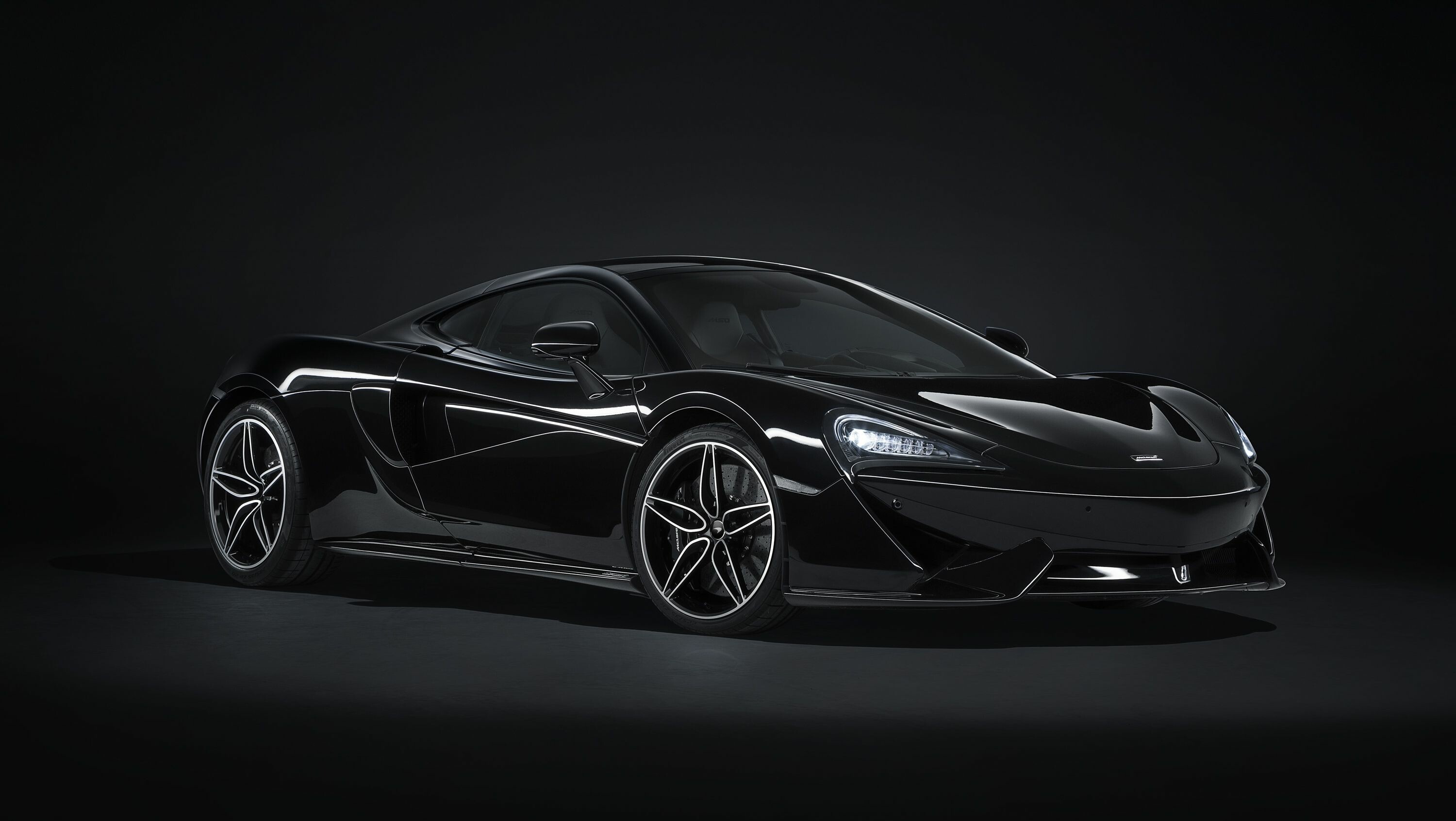 McLaren Black, Dark allure, Timeless elegance, Unparalleled luxury, 3000x1700 HD Desktop