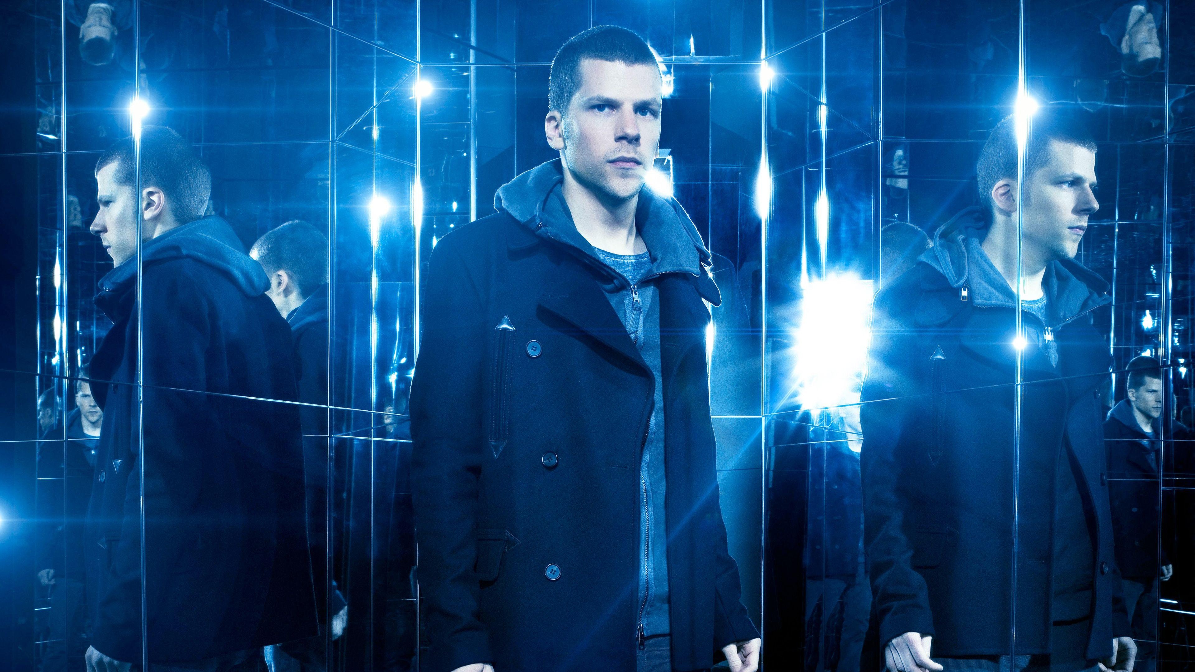 Jesse Eisenberg, Now You See Me 2 film, Thrilling sequel, Engaging storyline, 3840x2160 4K Desktop