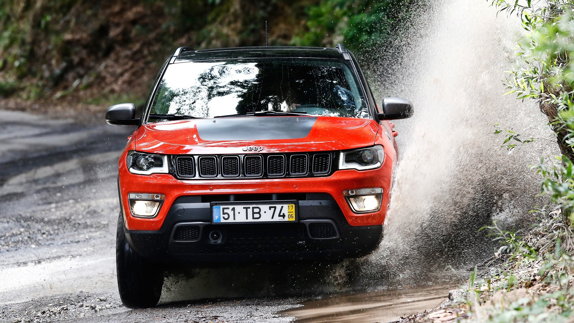 Splashes, Jeep Compass Wallpaper, 1920x1080 Full HD Desktop