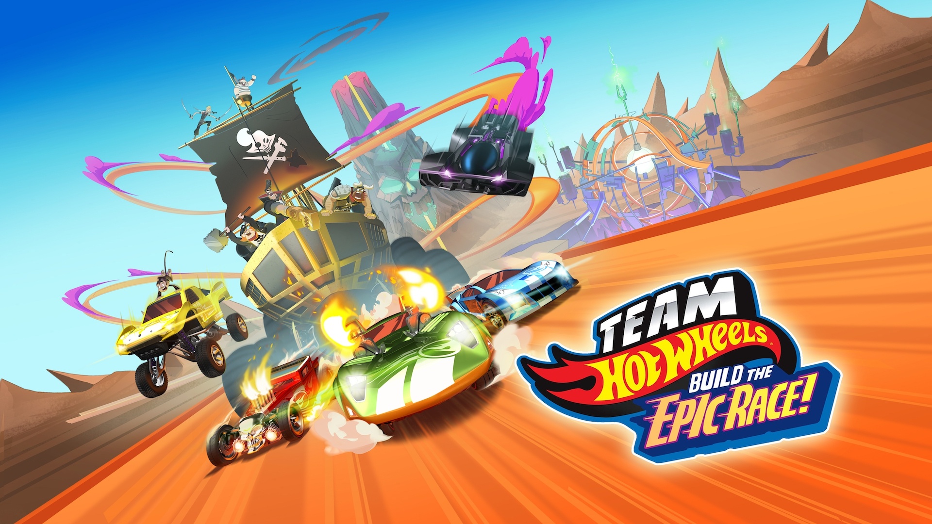 Epic Race, Hot Wheels Wallpaper, 1920x1080 Full HD Desktop