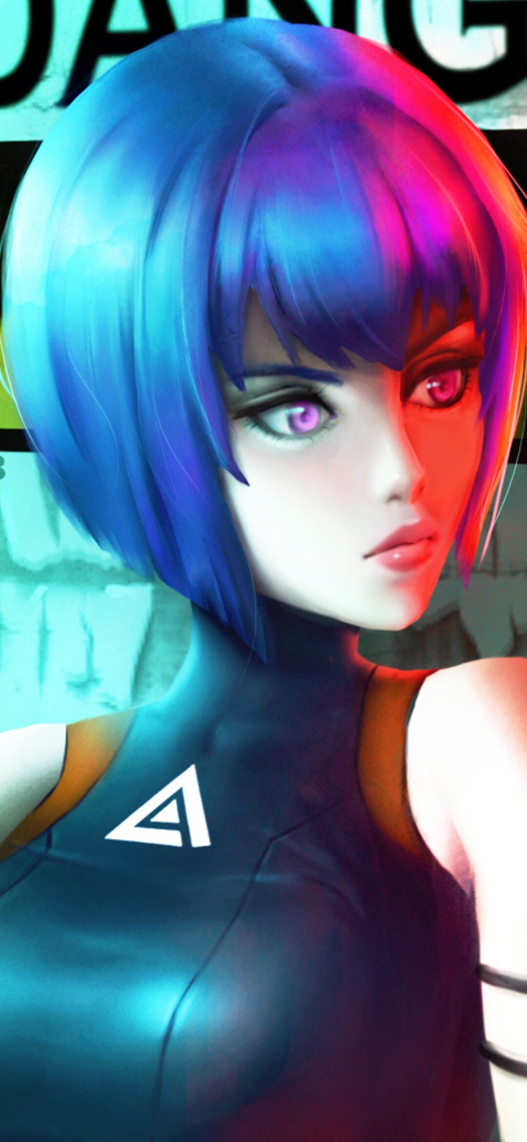 Anime, Ghost in the Shell, SAC2045, 1080x2340 HD Phone