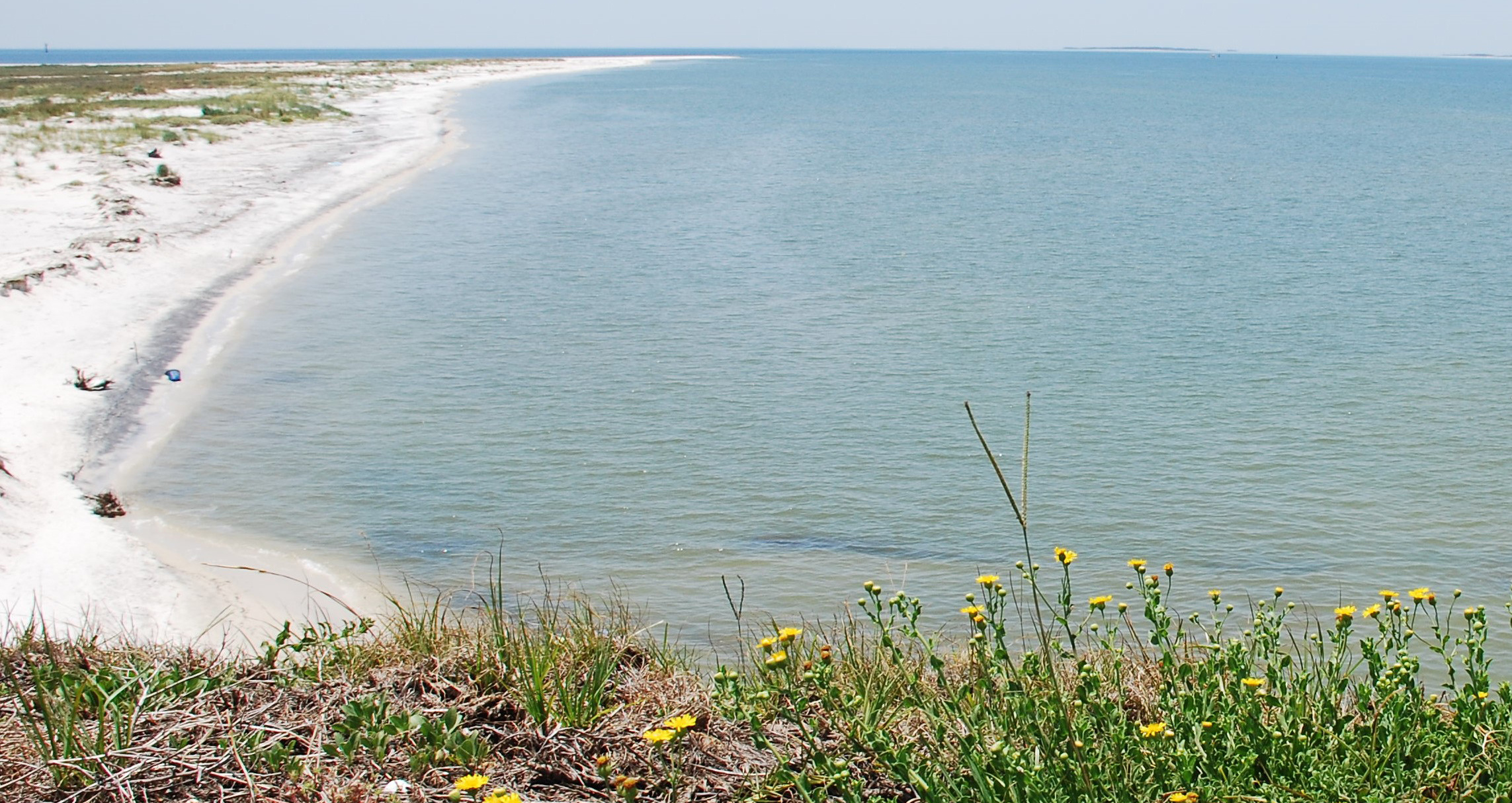 Gulf of Mexico, Barrier islands, Gulf islands national, National park service, 2290x1220 HD Desktop