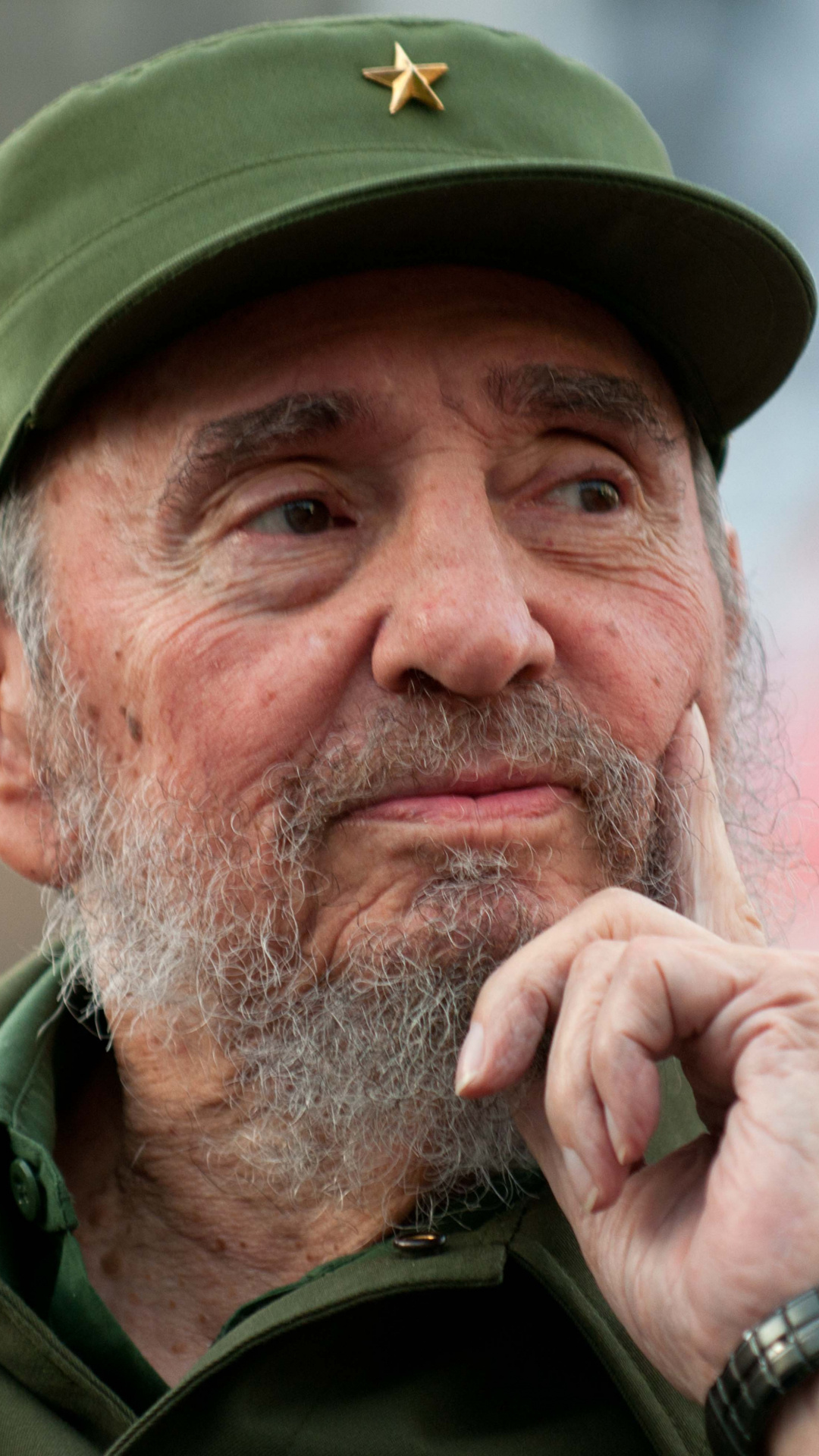 Fidel Castro, Free download, High-resolution wallpaper, Desktop background, 1080x1920 Full HD Phone