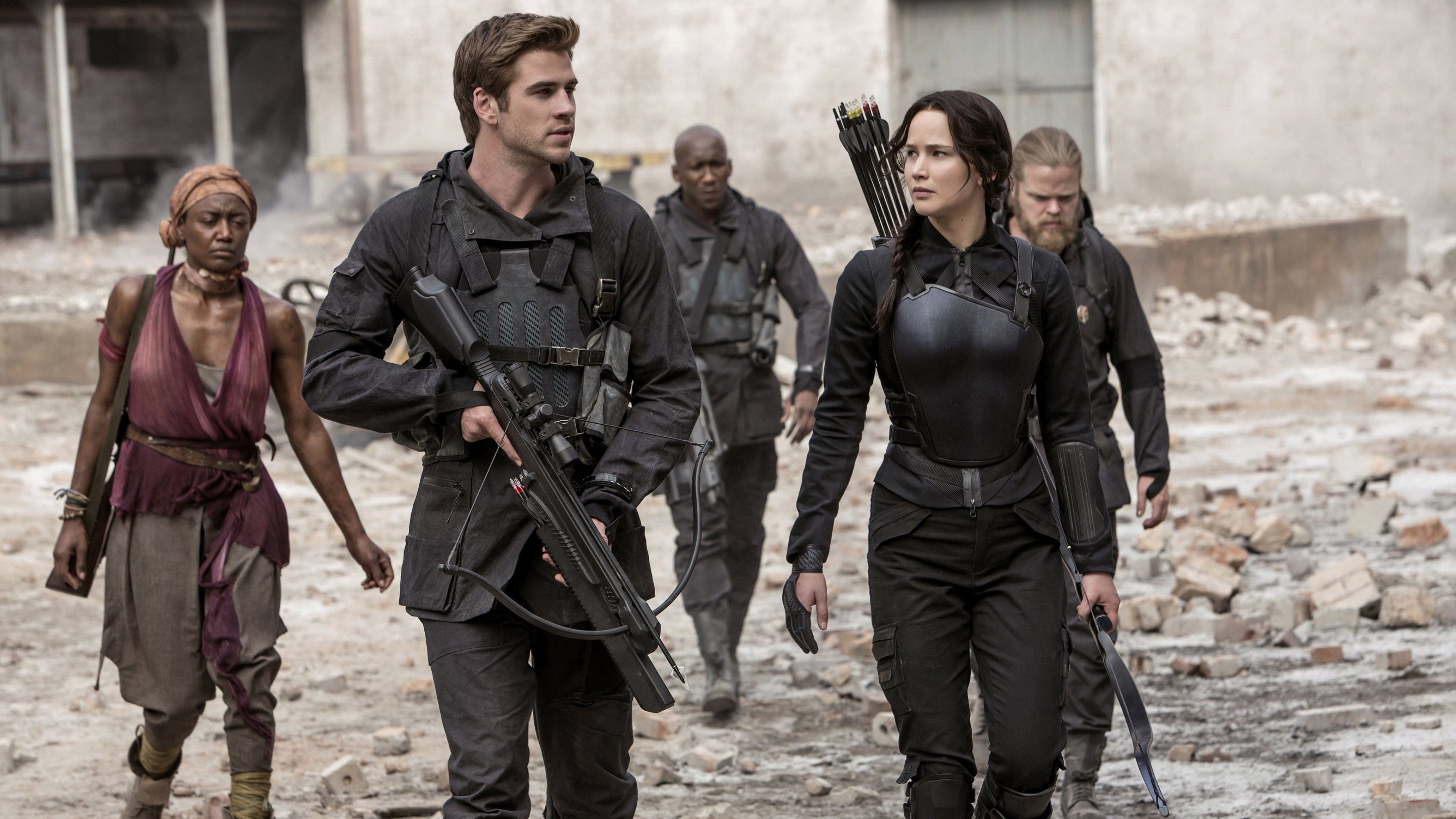 Jennifer Lawrence, The Hunger Games, Mockingjay Part 1 wallpapers, 3840x2160 4K Desktop