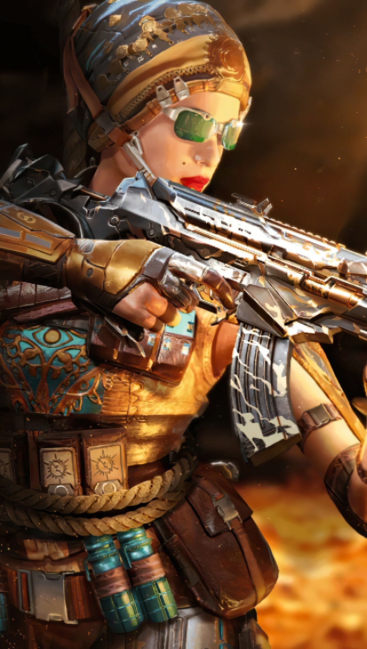 Call of Duty, Explosive action, Intense battles, Game wallpapers, 1220x2160 HD Phone