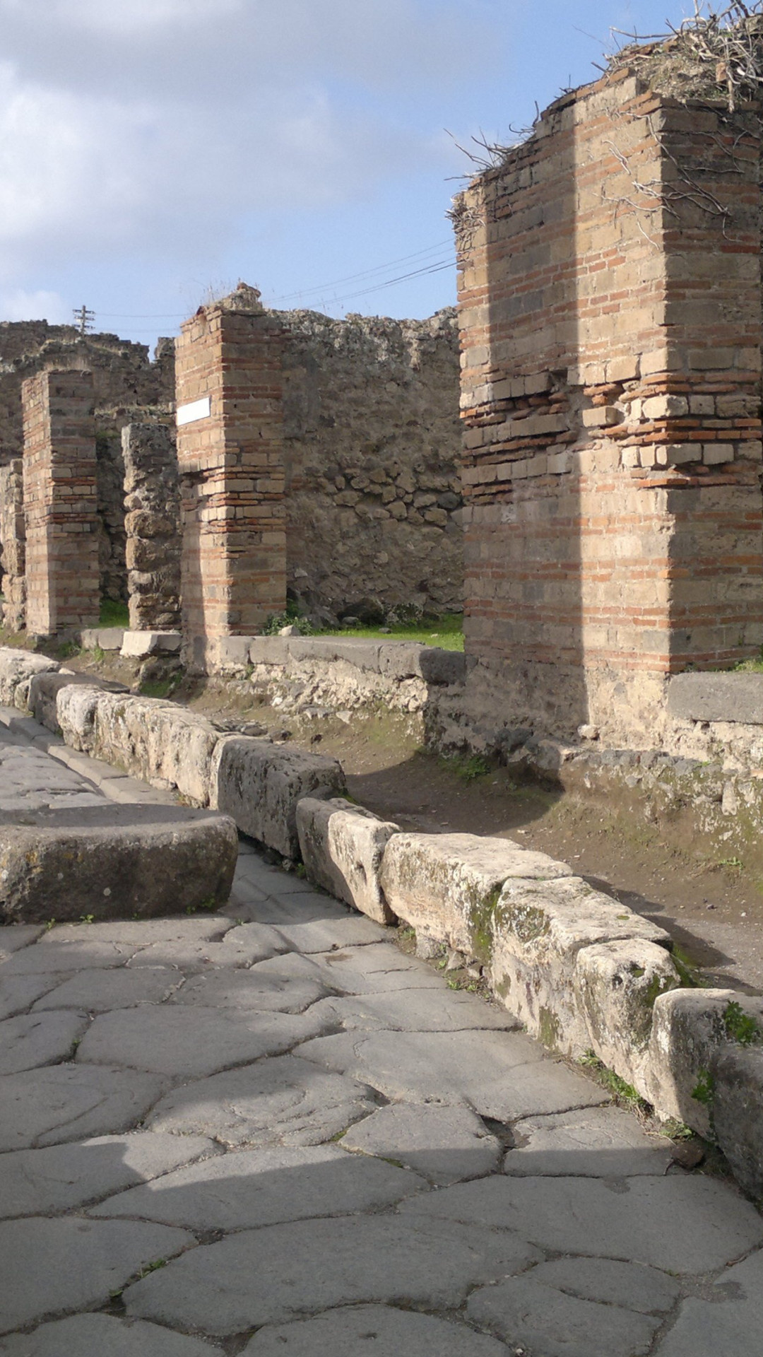 Pompeii HD wallpaper, Ancient city, Desktop wallpaper, Historical site, 1080x1920 Full HD Phone