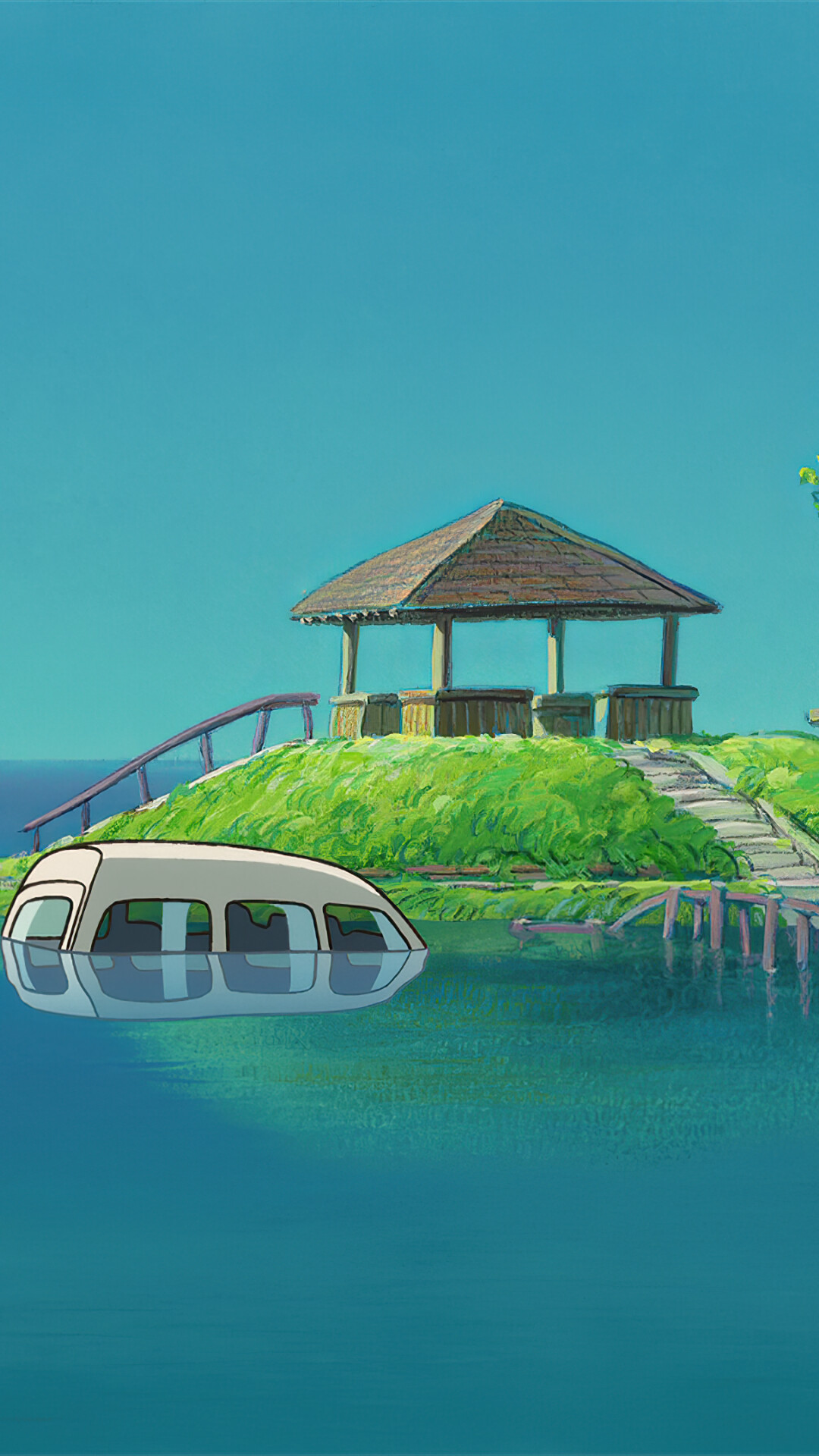 Ponyo anime, Enchanting visuals, Imaginative storytelling, Delightful characters, 1080x1920 Full HD Phone