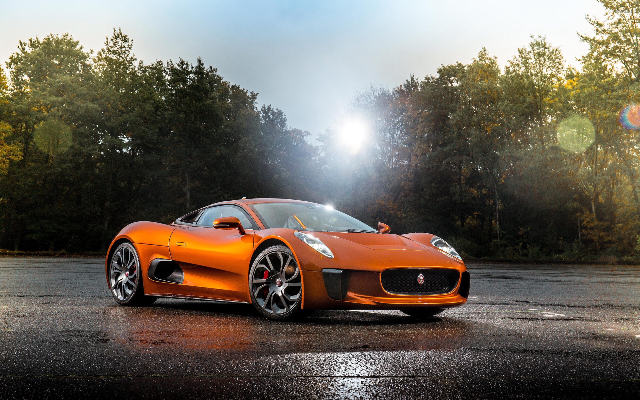 Jaguar, C-X75, Innovative concept car, Dynamic presence, 2560x1600 HD Desktop