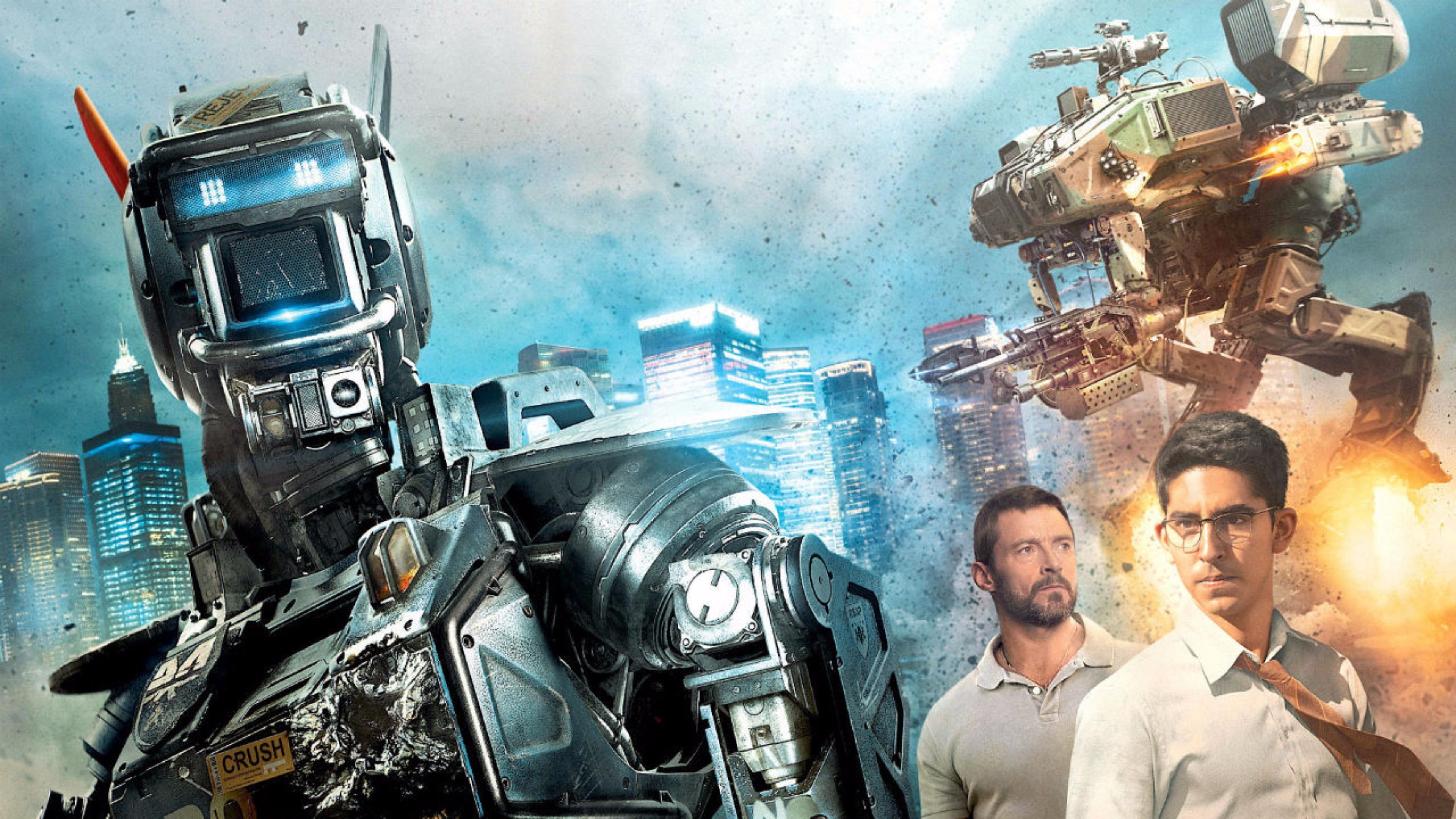 Chappie movie, 4K wallpaper, High-definition visual, 3840x2160 4K Desktop