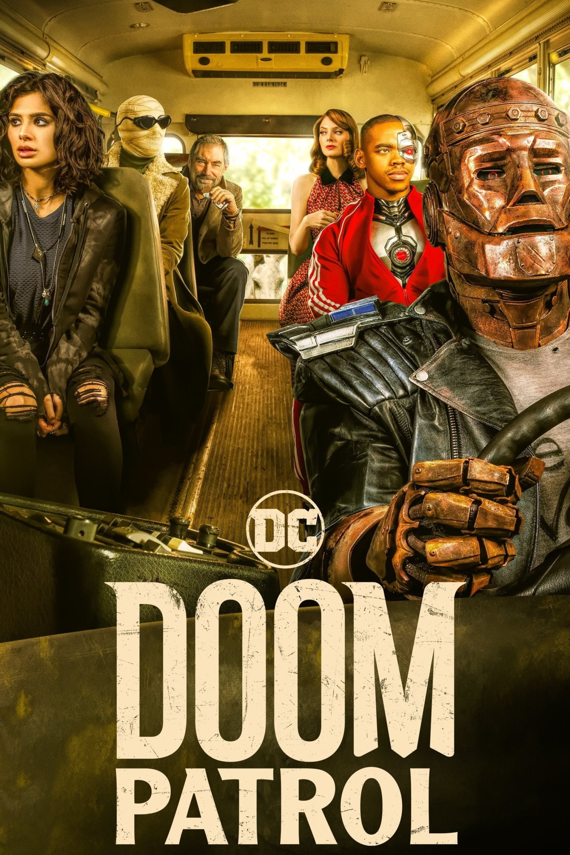 Doom Patrol TV series, 2019 release, Patildesup3steres' art, The Movie Database, 2000x3000 HD Phone