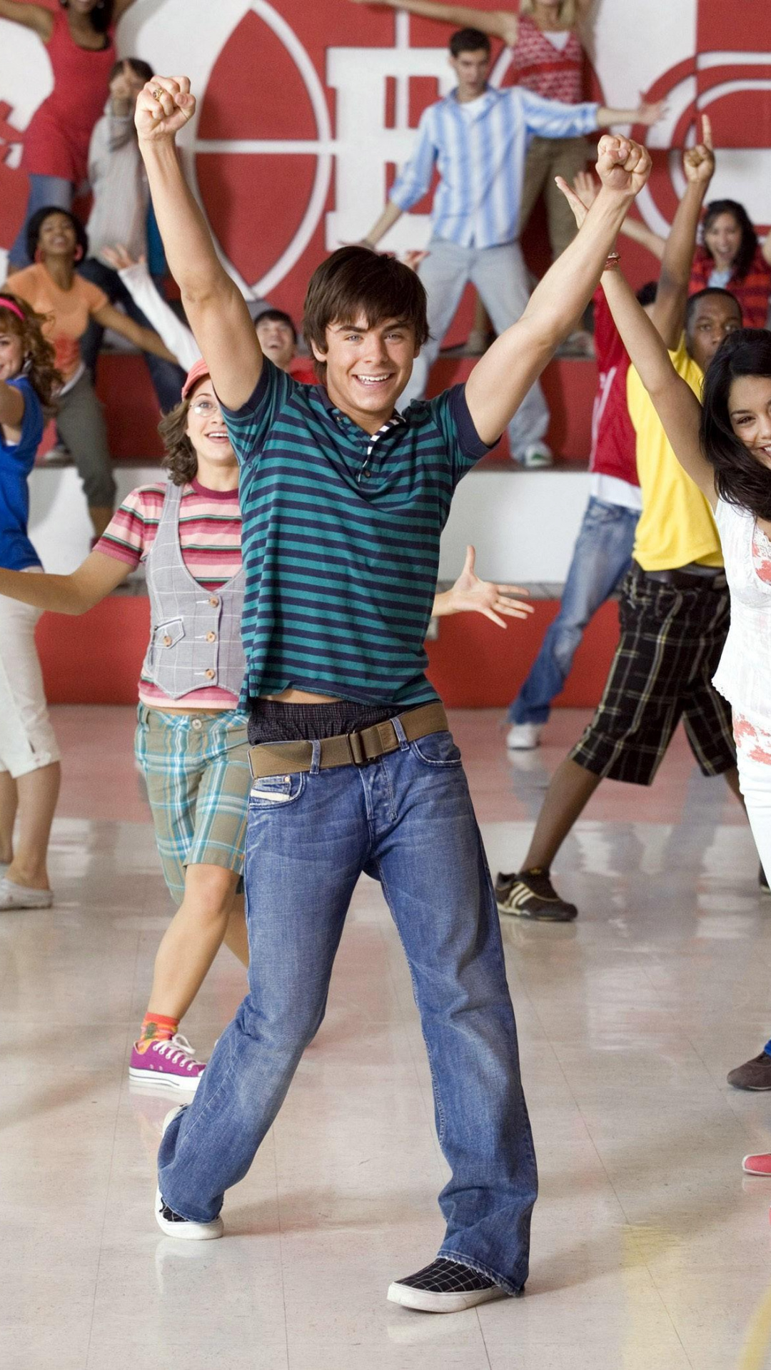 High School Musical 2, Zac Efron, Musical sequel, Disney Channel original, 1080x1920 Full HD Phone