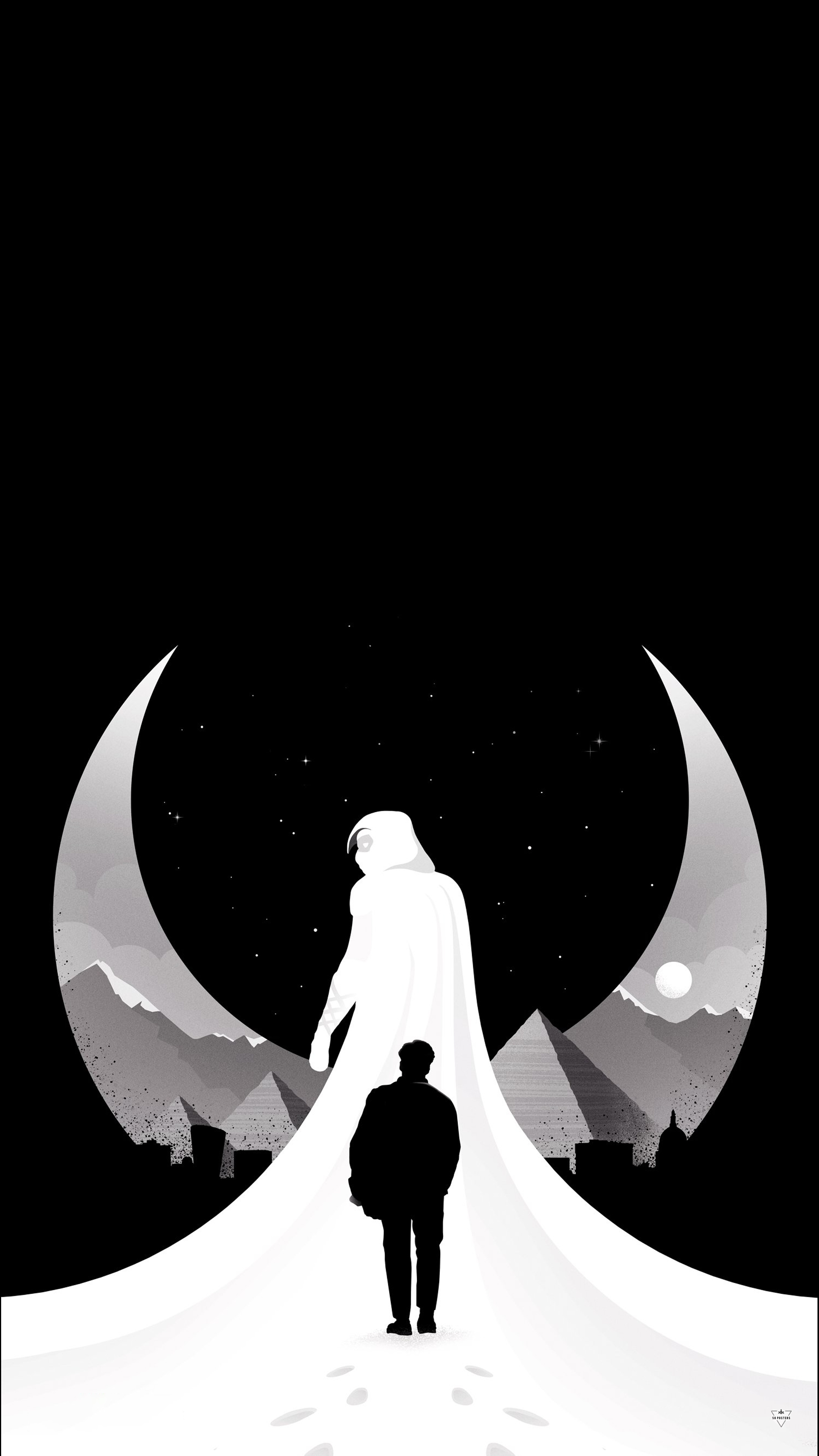 Oscar Isaac Moon Knight, 2022 rtextlessposters, 2160x3840 4K Phone