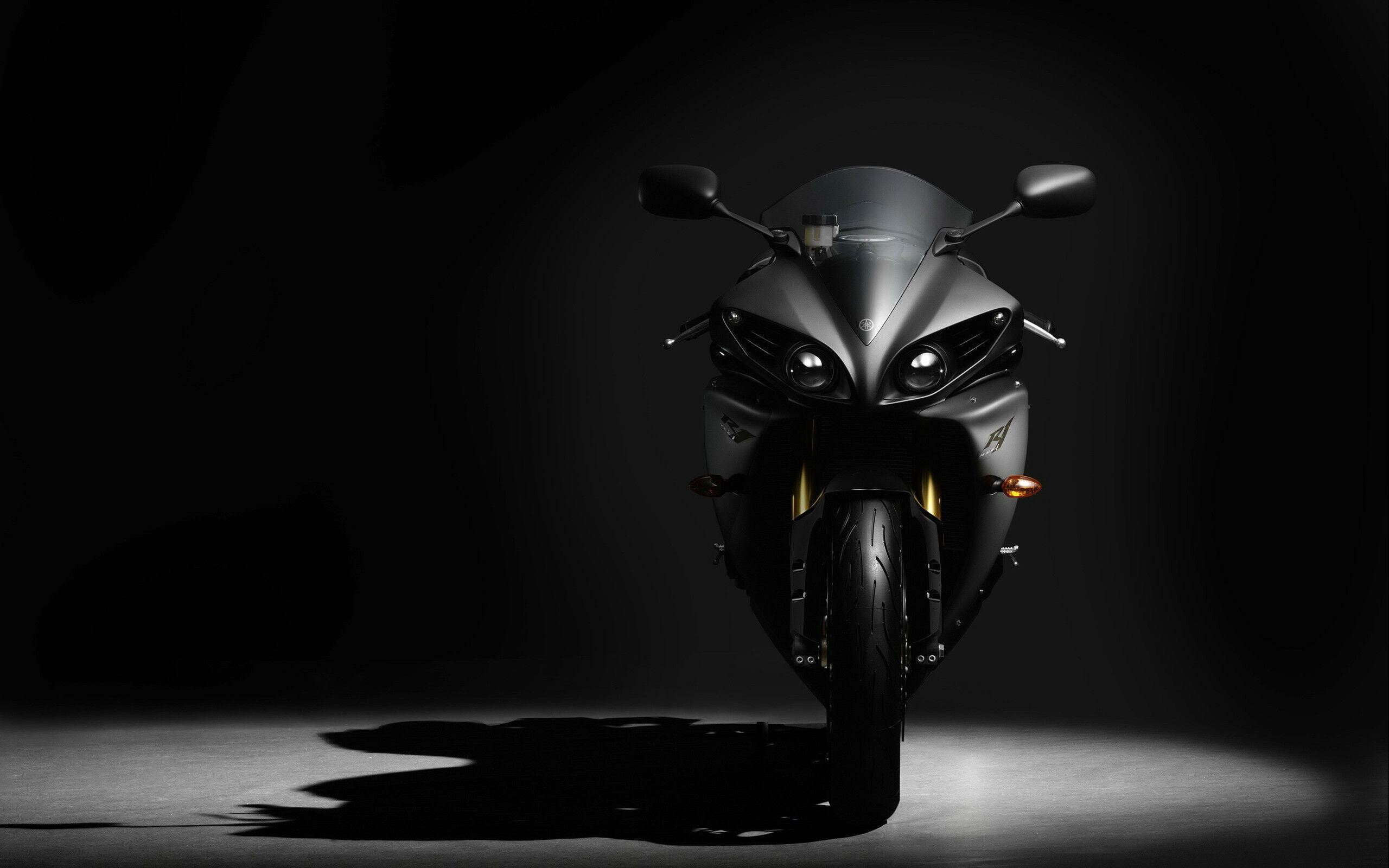 Yamaha R1 Black wallpapers, 2020, Broken Panda, Unique, 2560x1600 HD Desktop