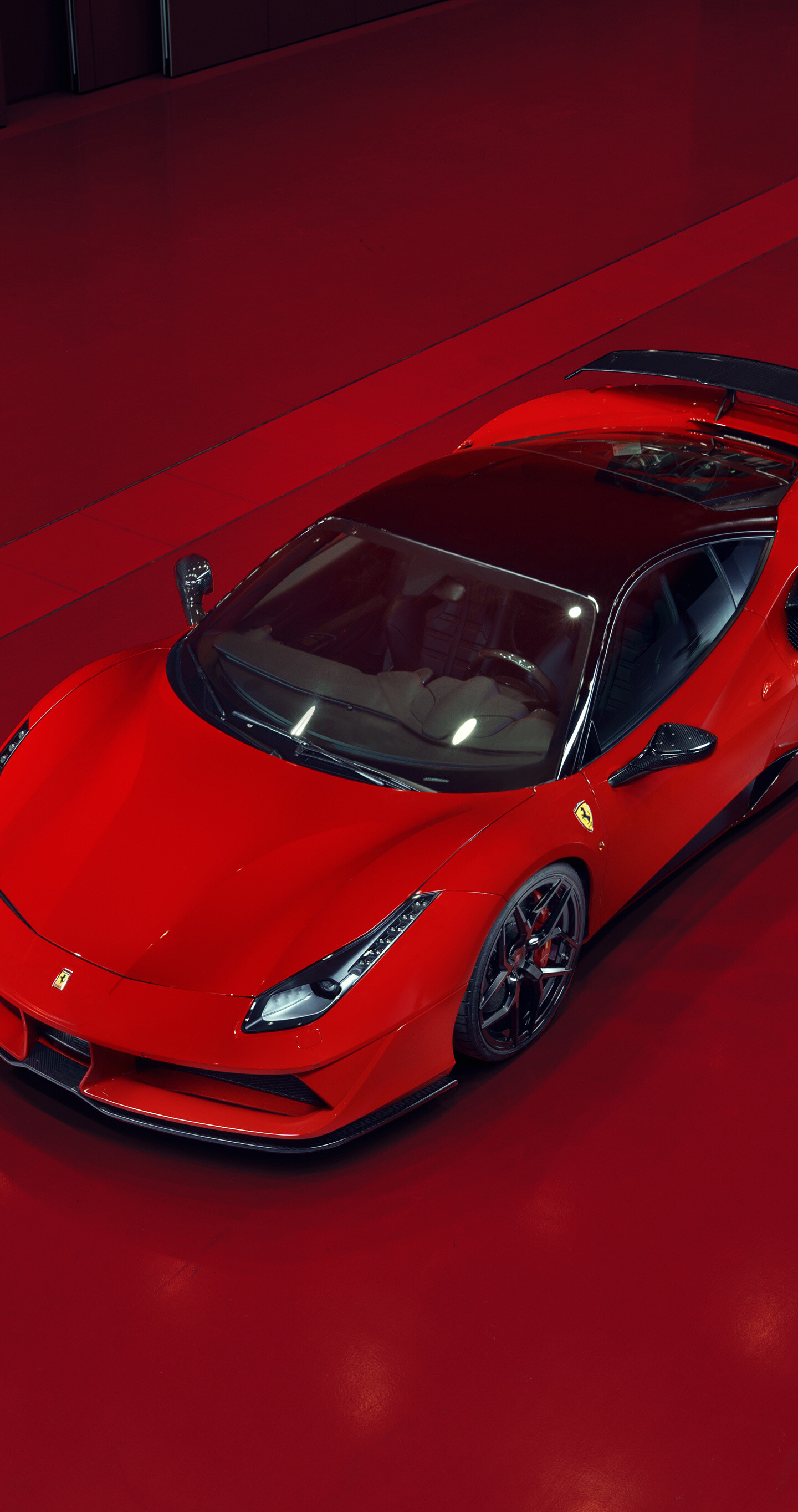 488 GTB Pogea Racing, Ferrari Wallpaper, 1440x2730 HD Phone