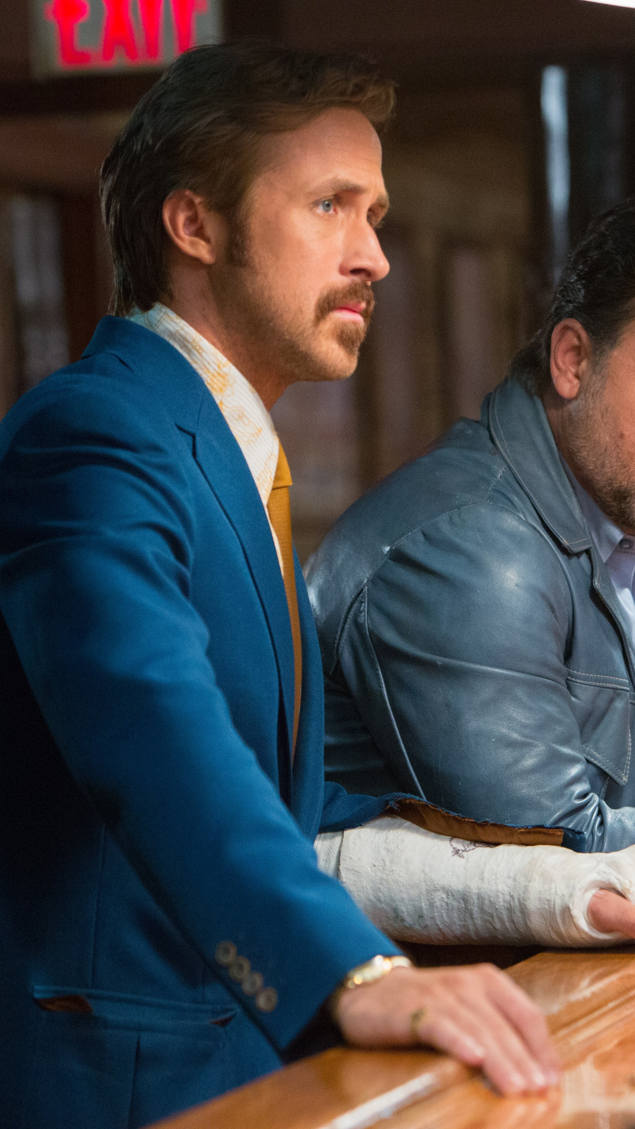 The Nice Guys, Russell Crowe, Best Movies, 2160x3840 4K Phone