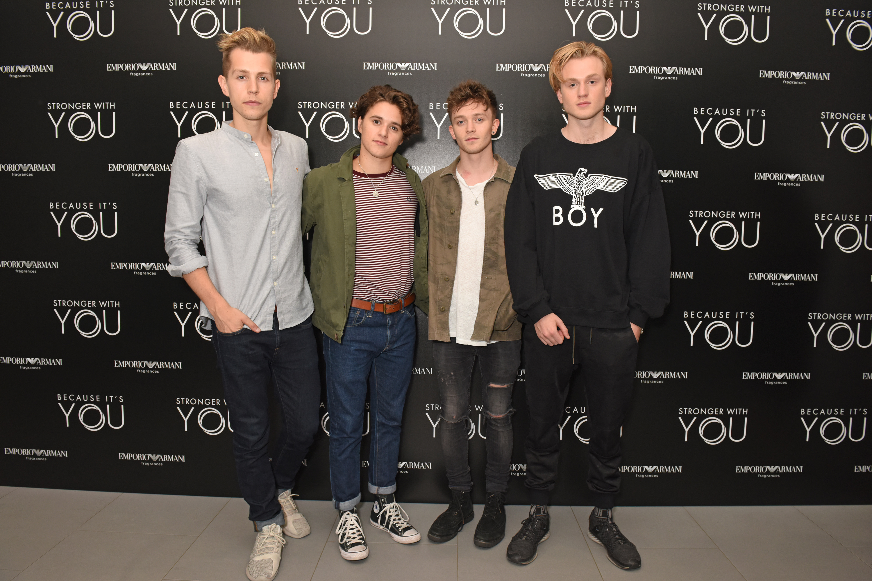 Emporio Armani You Fragrance launch, The Vamps Wallpaper, 3000x2010 HD Desktop