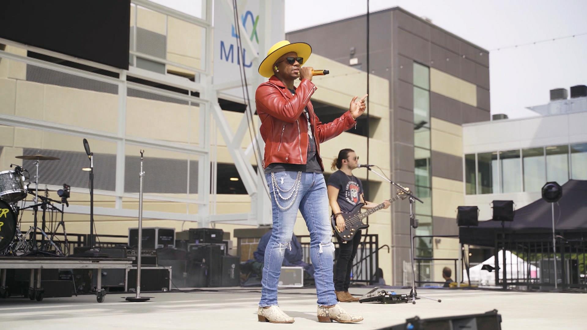 Jimmie Allen, Freedom Was a Highway, Today show performance, Energetic rendition, 1920x1080 Full HD Desktop