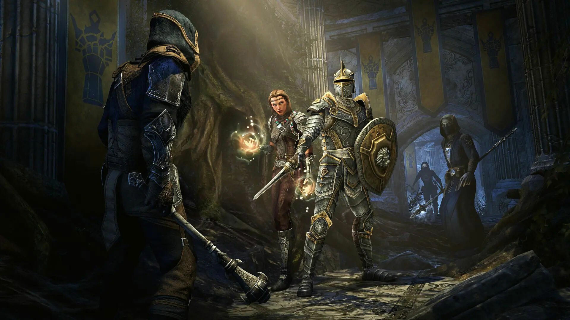 The Elder Scrolls gaming, Free Elder Scrolls Online wallpaper, 1920x1080 Full HD Desktop