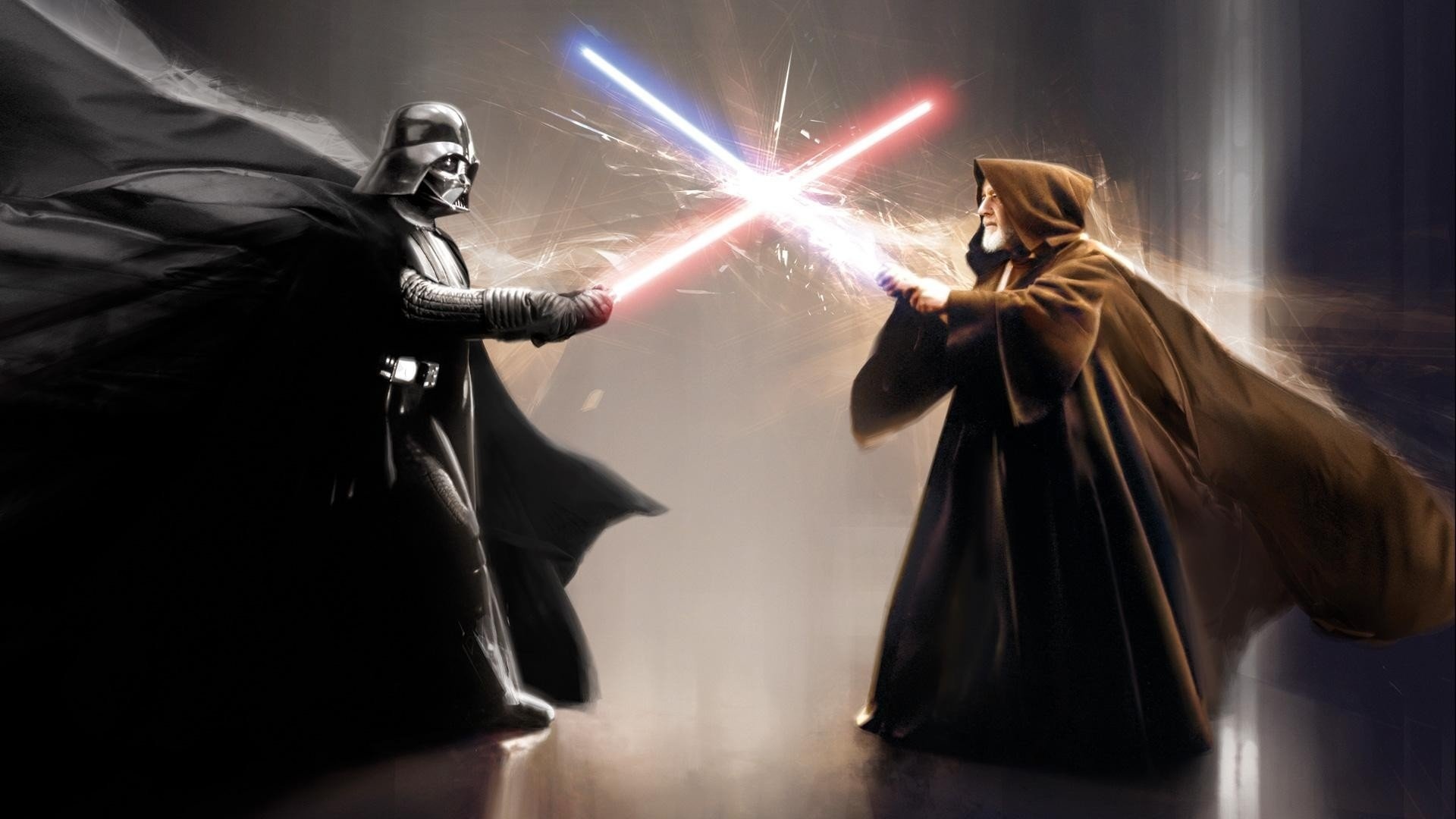 Darth Vader, Obi-Wan Kenobi, Jedi HD wallpaper, Background image, 1920x1080 Full HD Desktop