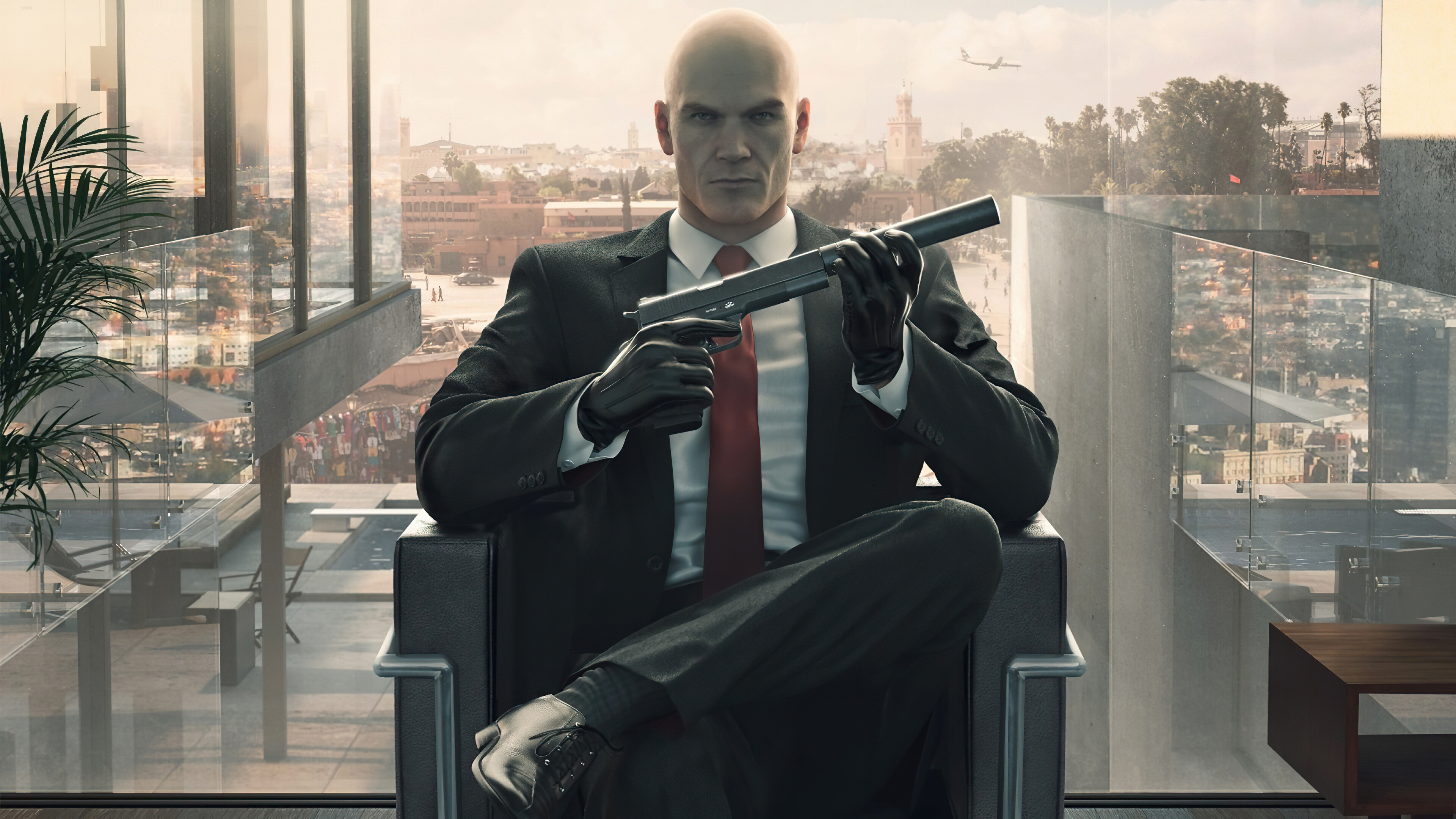 Agent 47, Hitman Wallpaper, 3840x2160 4K Desktop