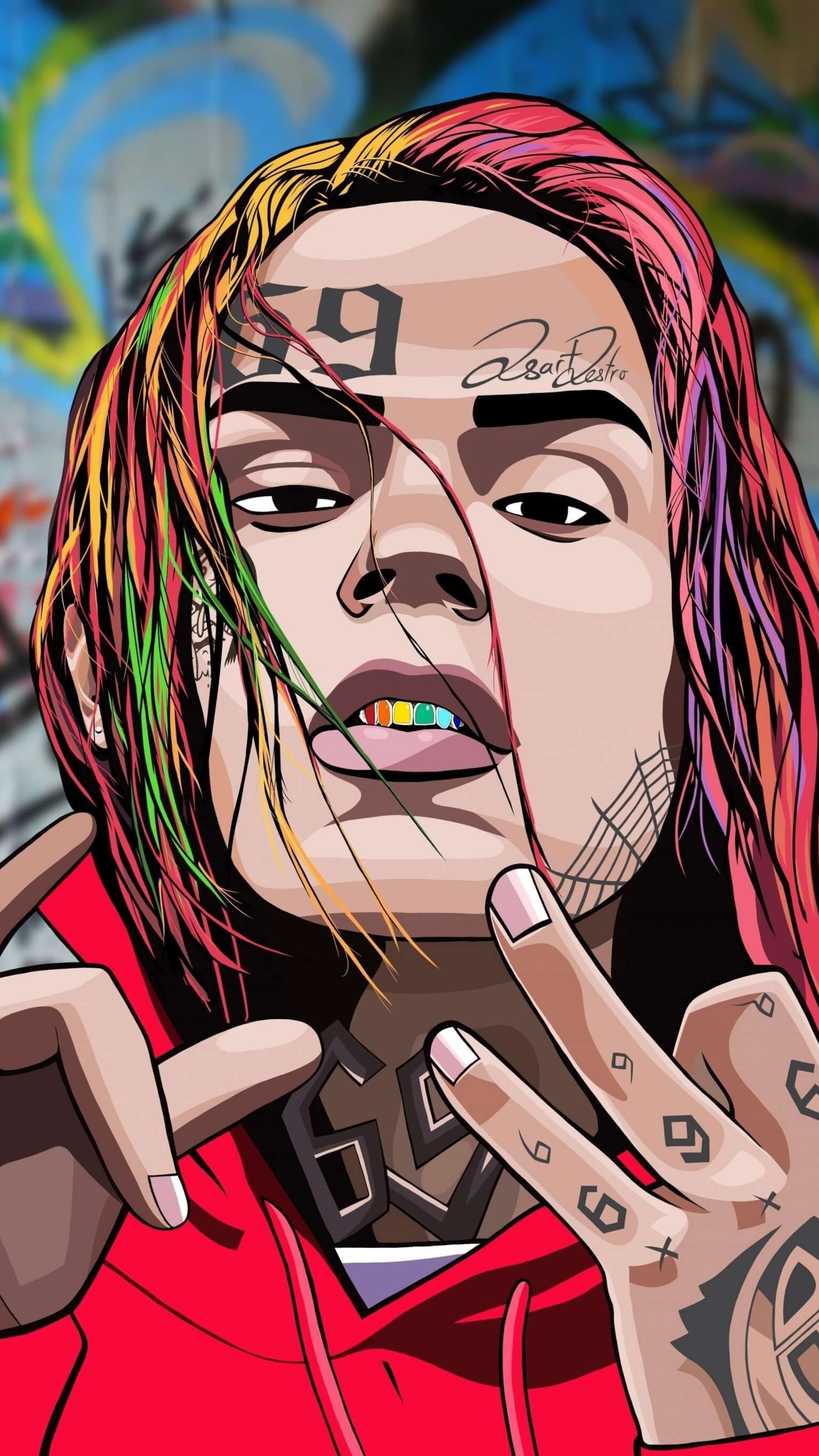 6ix9ine 4k, Sony Xperia, HD 4k wallpapers, 2160x3840 4K Phone