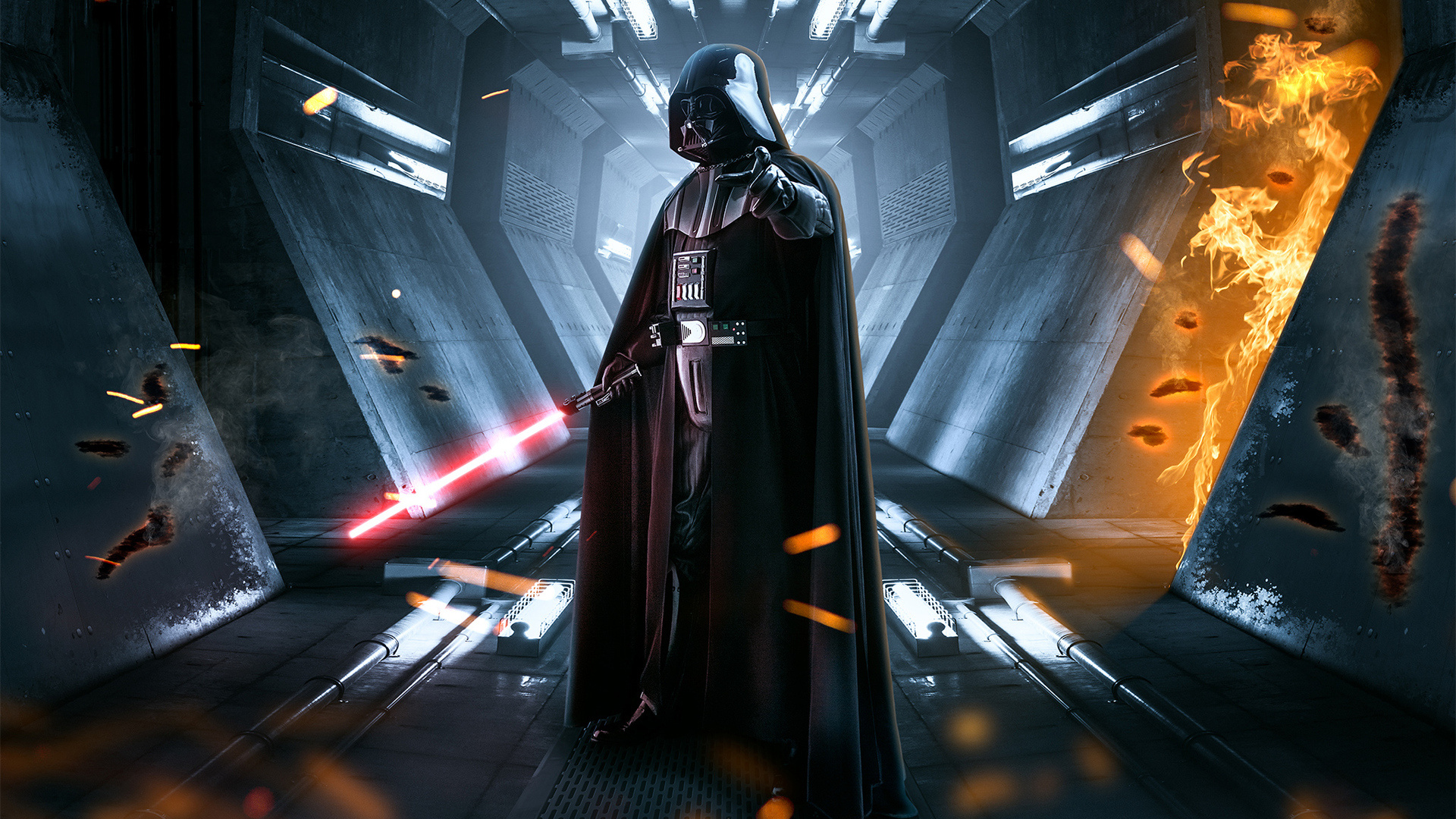 New Darth Vader laptop, Full HD 1080p, Dark side of the Force, 1920x1080 Full HD Desktop