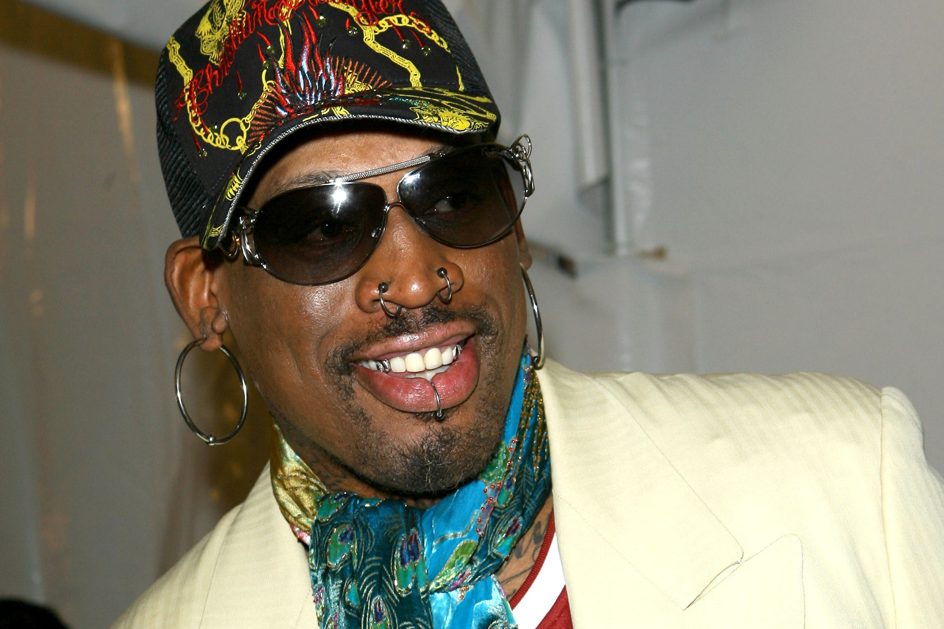 Christian Audigier Fall 2007, Dennis Rodman Wallpaper, 1940x1300 HD Desktop