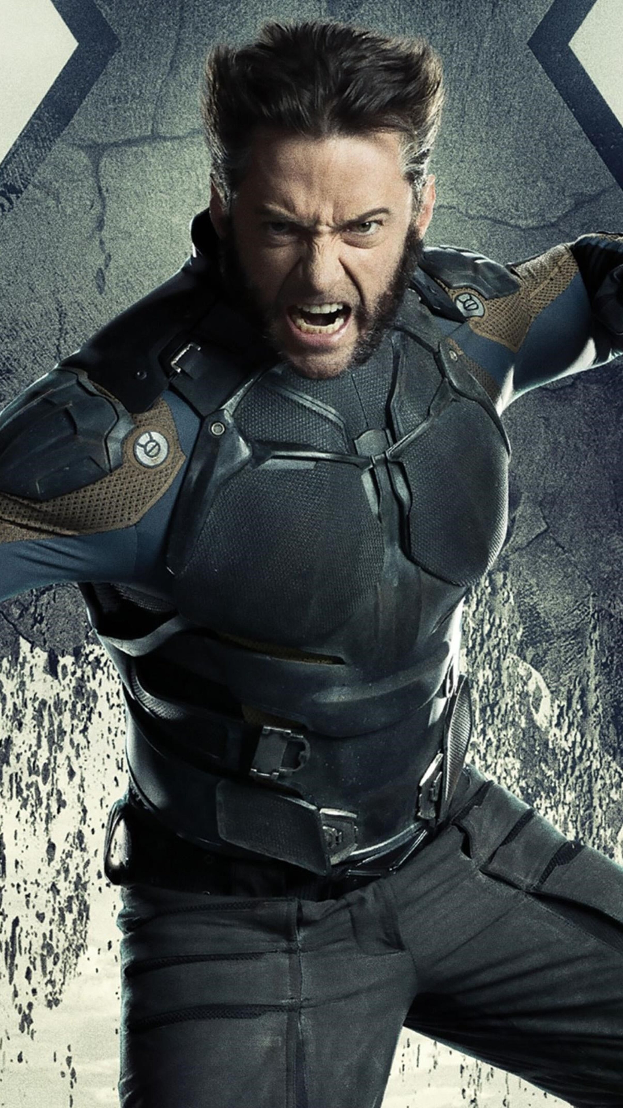 X-Men: Days of Future Past, Hugh Jackman Wallpaper, 2160x3840 4K Phone