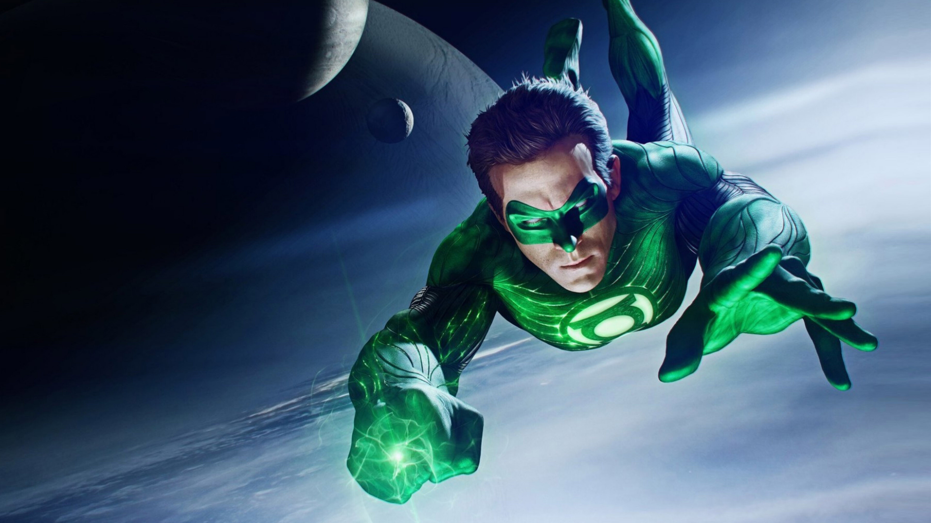 Ryan Reynolds, Green Lantern Wallpaper, 3840x2160 4K Desktop