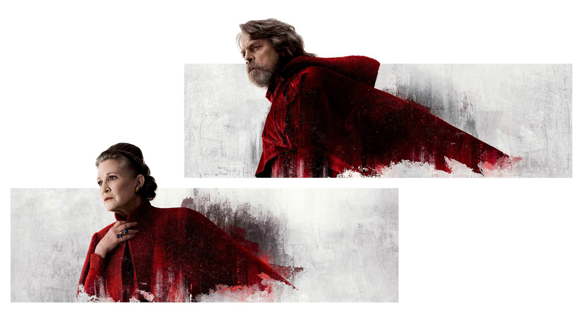 Princess Leia, Luke Skywalker, The Last Jedi, Star Wars, 1920x1080 Full HD Desktop
