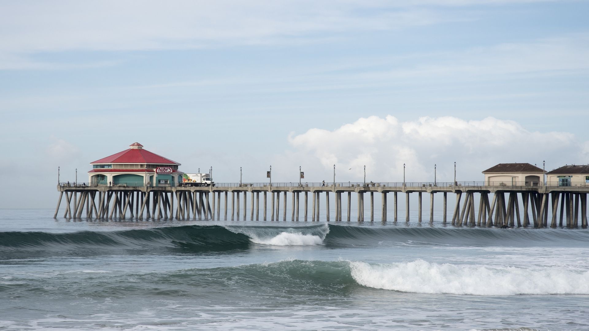 Huntington Beach, Vans beach, California, 1920x1080 Full HD Desktop