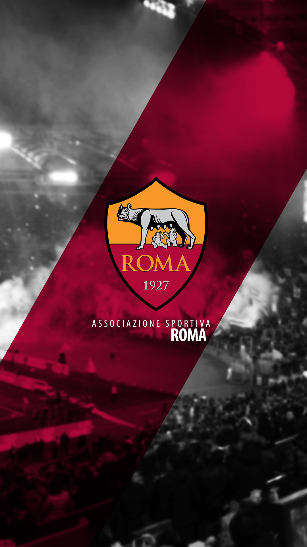 AS Roma wallpapers, Stylish design, Multifunctional devices, Stunning visuals, 1080x1920 Full HD Phone