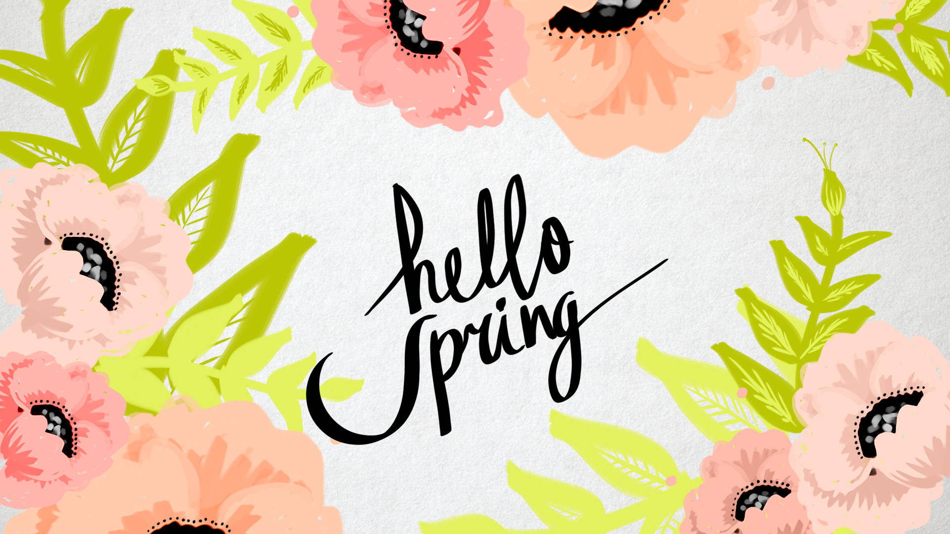 Springtime Bliss, Floral Aesthetic, Refreshing Nature, Blossoms, 1920x1080 Full HD Desktop