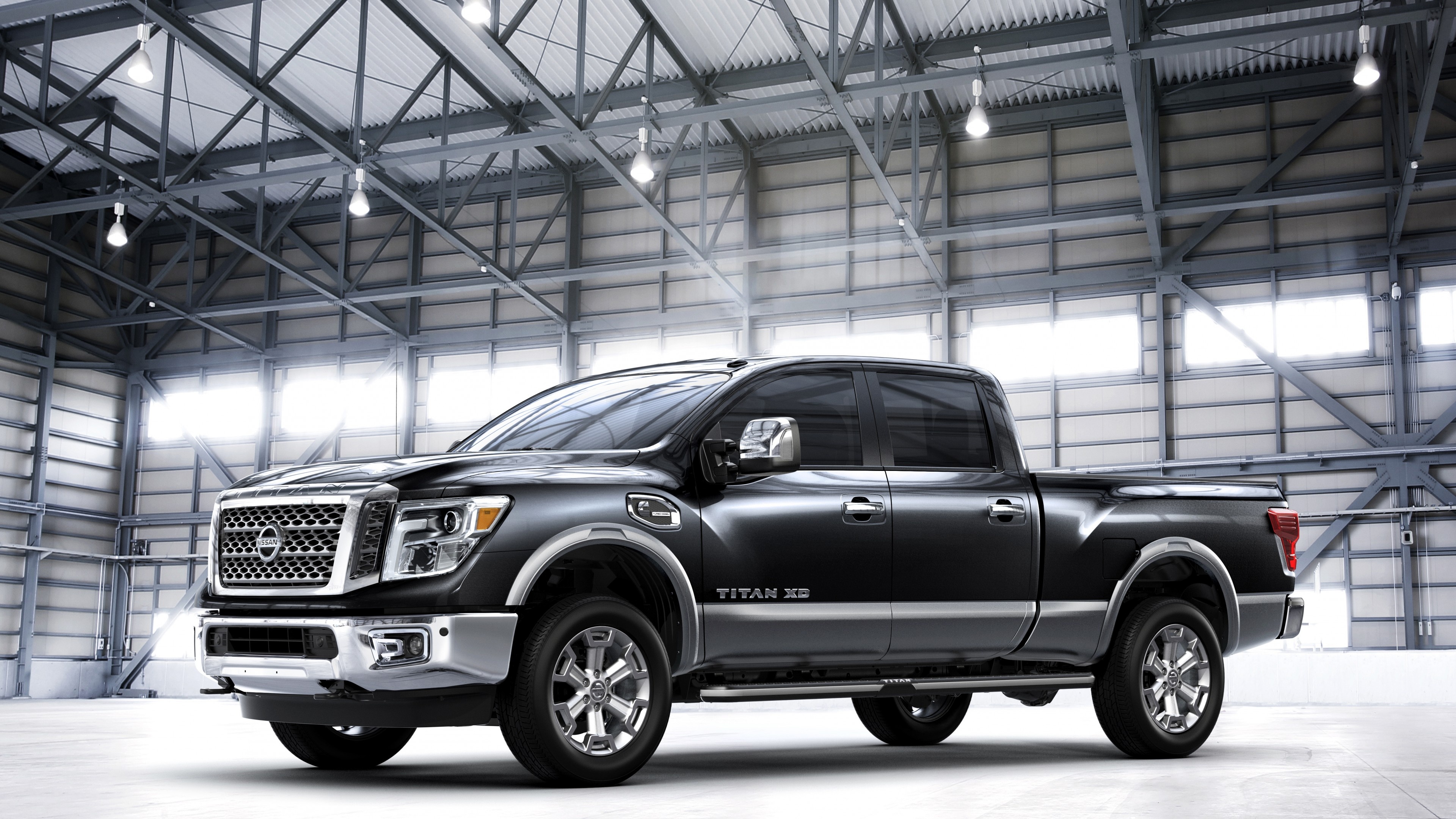 Nissan Titan, Frankfurt sports car, High-quality wallpapers, 3840x2160 4K Desktop