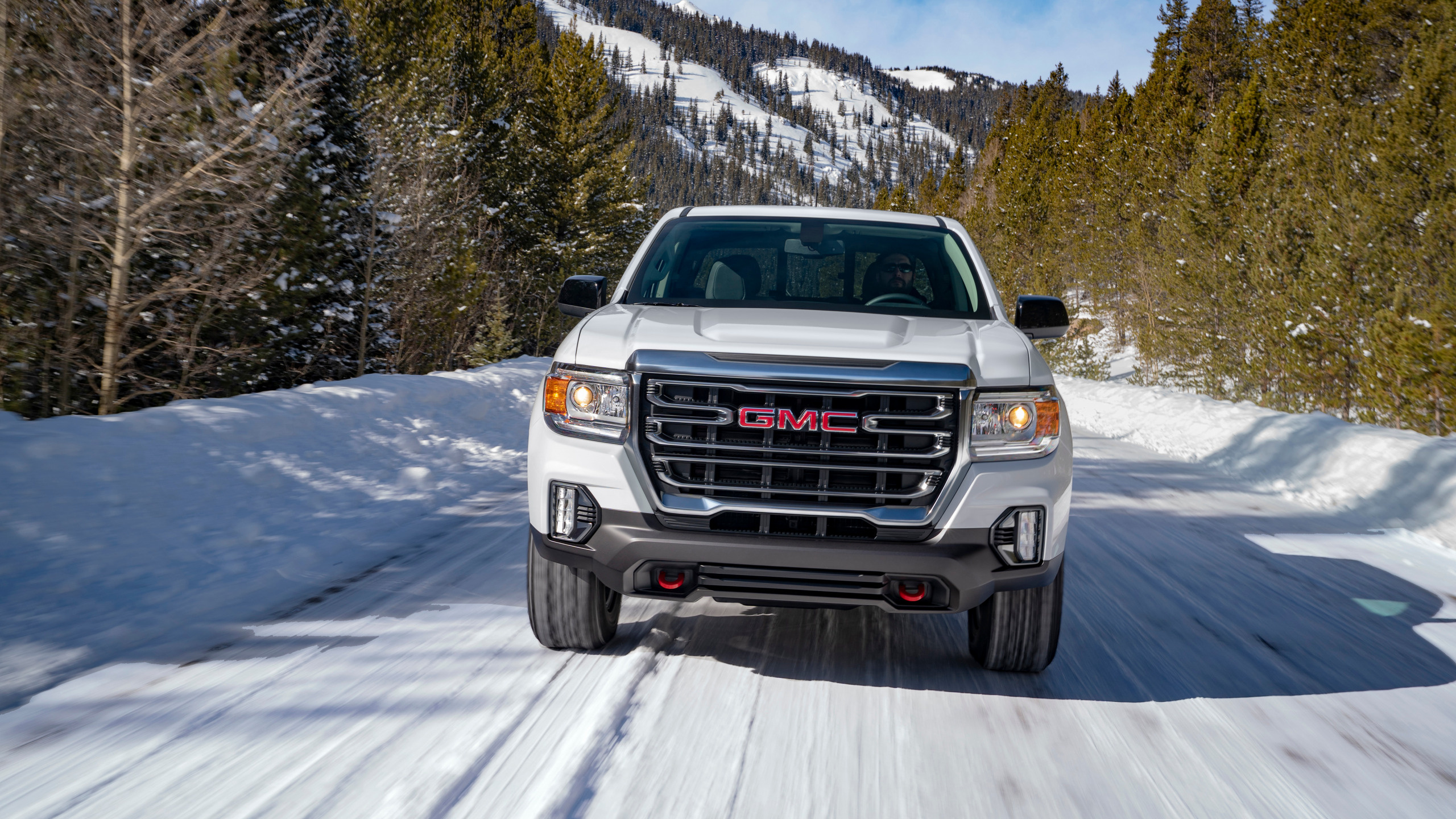AT4 2021 Model, GMC Canyon Wallpaper, 2560x1440 HD Desktop