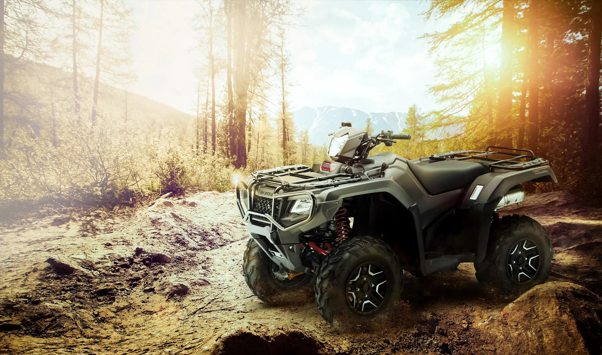 Honda TRX520, Rubicon modelo 2022, ATV, Off-road vehicle, 1920x1140 HD Desktop