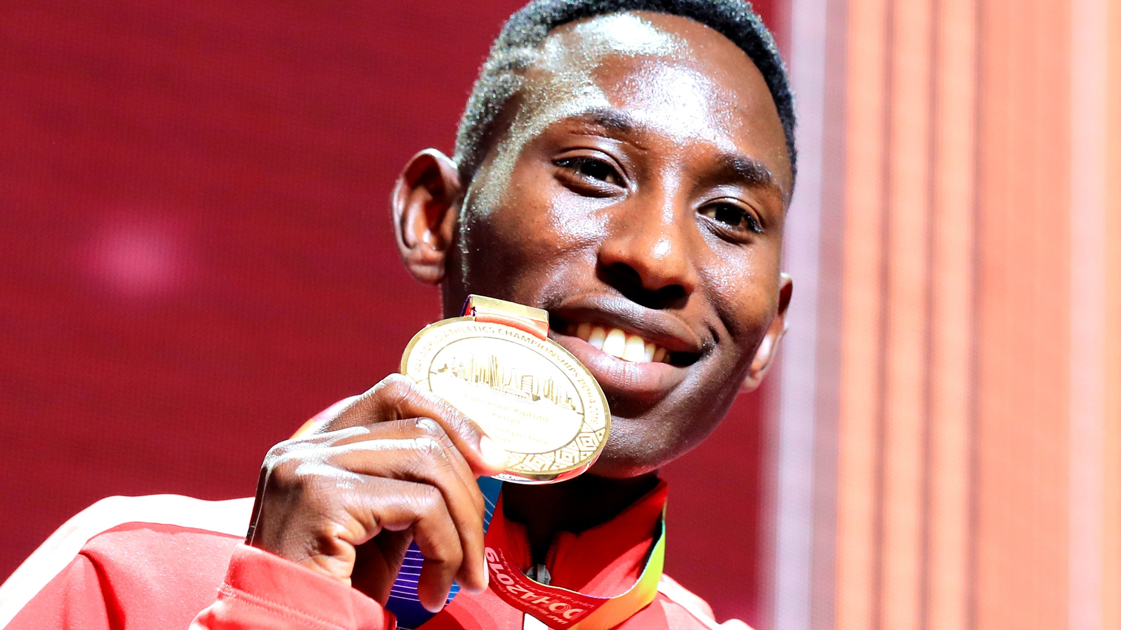 Doha 2019, Conseslus Kipruto Wallpaper, 3840x2160 4K Desktop