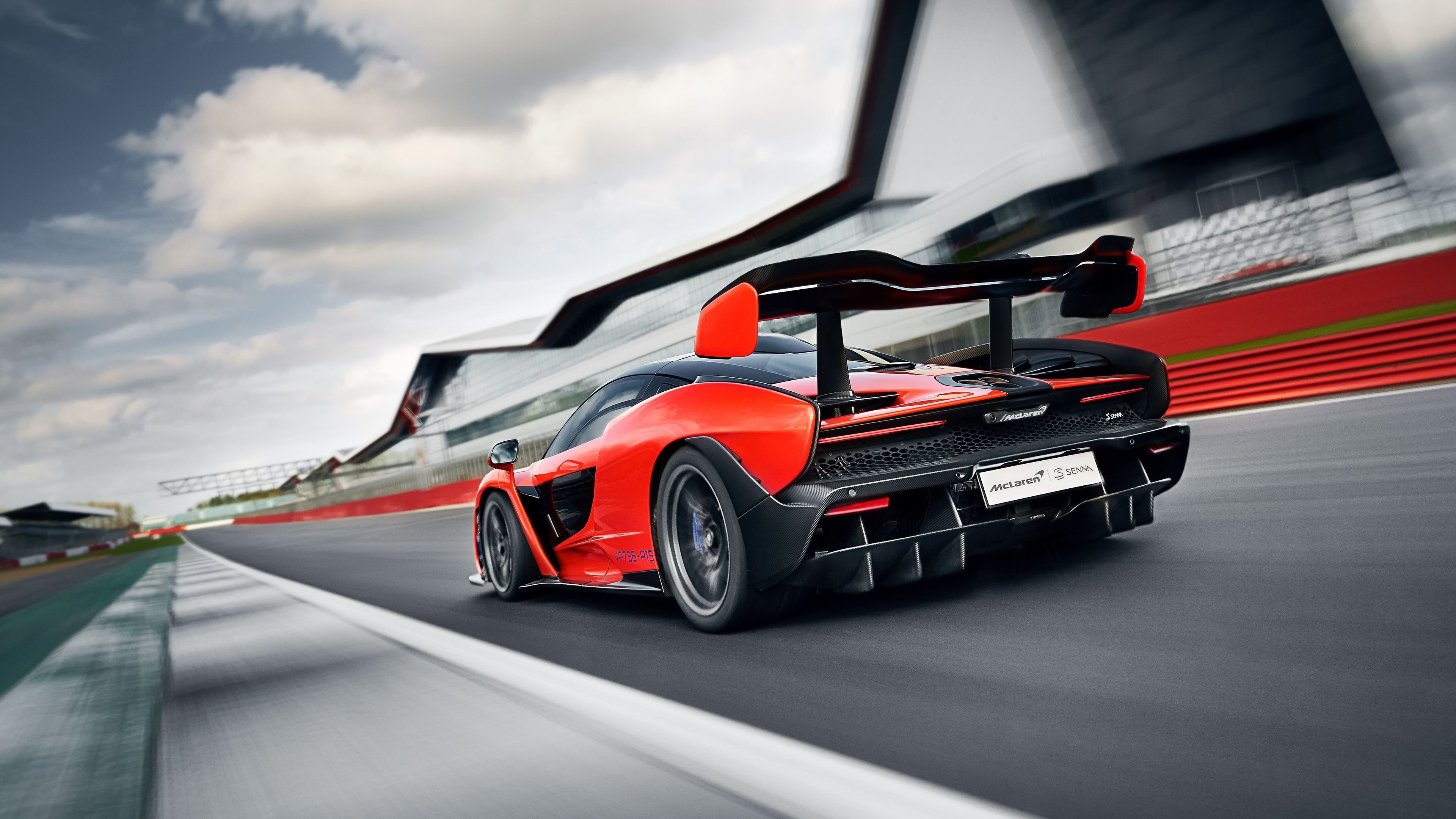McLaren Senna Supercar, McLaren Senna Rear View, McLaren Senna 4K Wallpaper, McLaren Senna iPhone Wallpaper, 3840x2160 4K Desktop