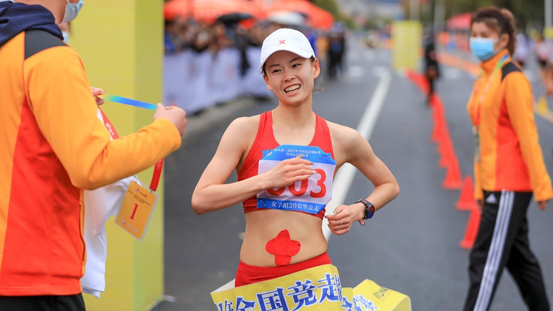 Yang Jiayu, World record holder, 20 km walk, Chinese champion, 1920x1080 Full HD Desktop