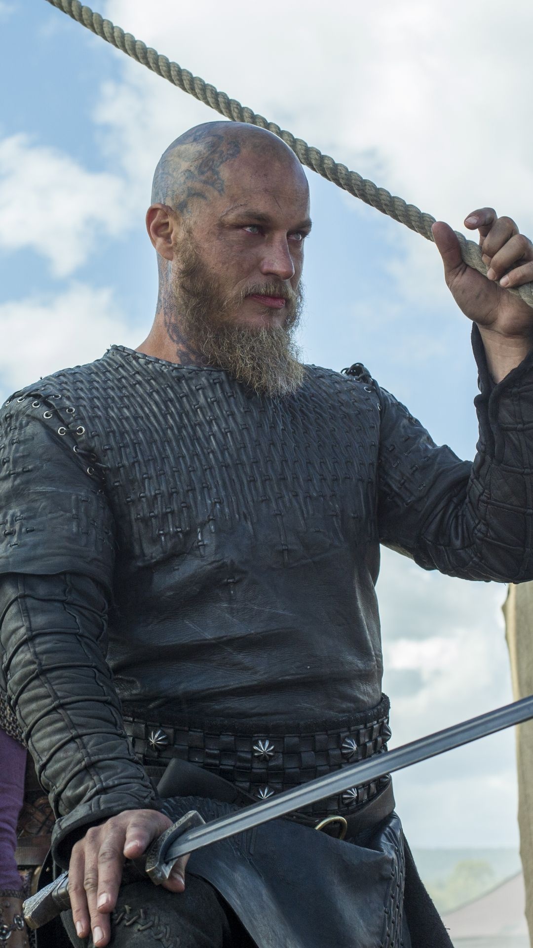 Ragnar Lothbrok, Travis Fimmel, Vikings TV series, Full HD Phone wallpaper