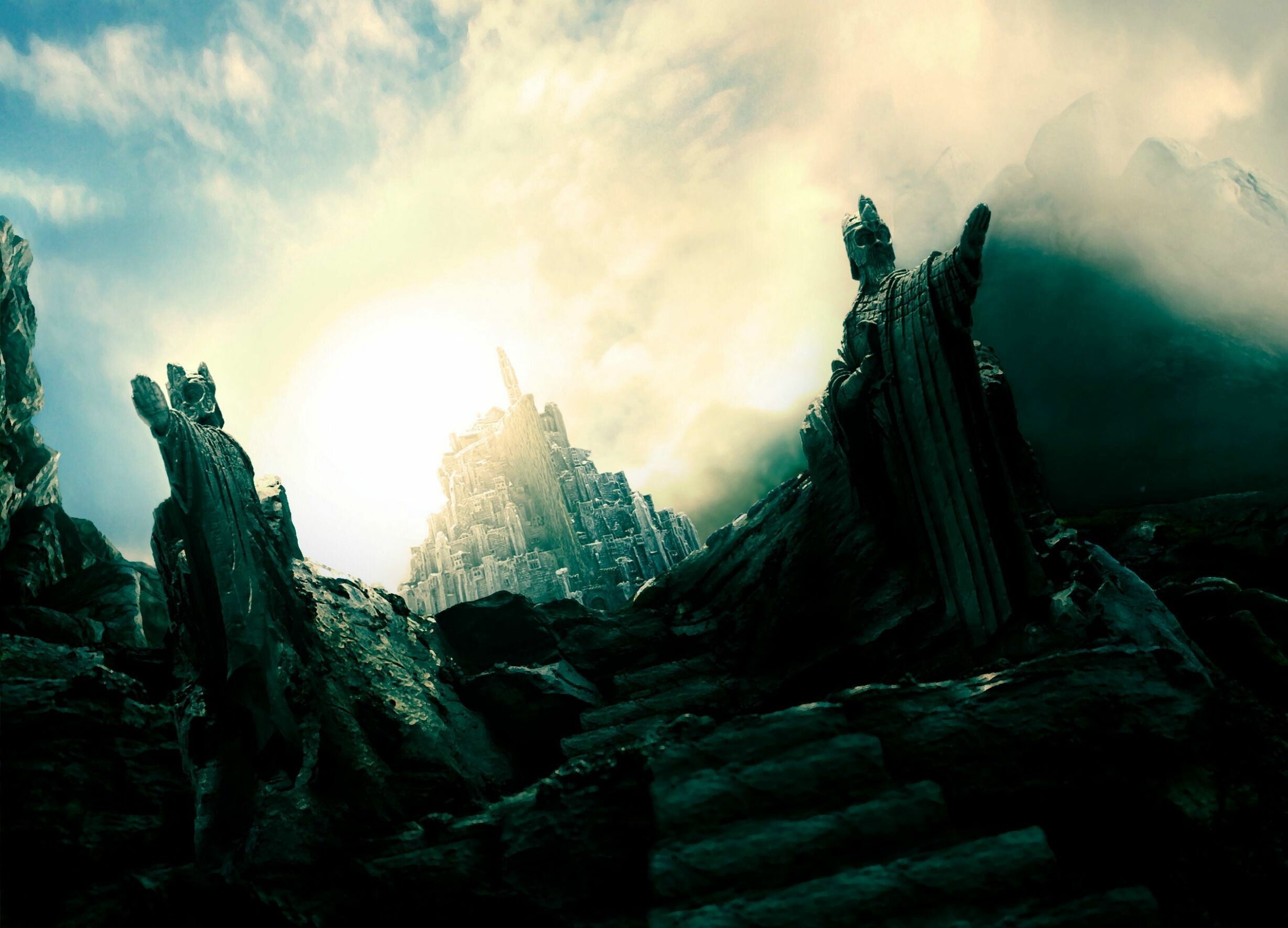 Minas Tirith, The Lord of the Rings Wallpaper, 2460x1770 HD Desktop