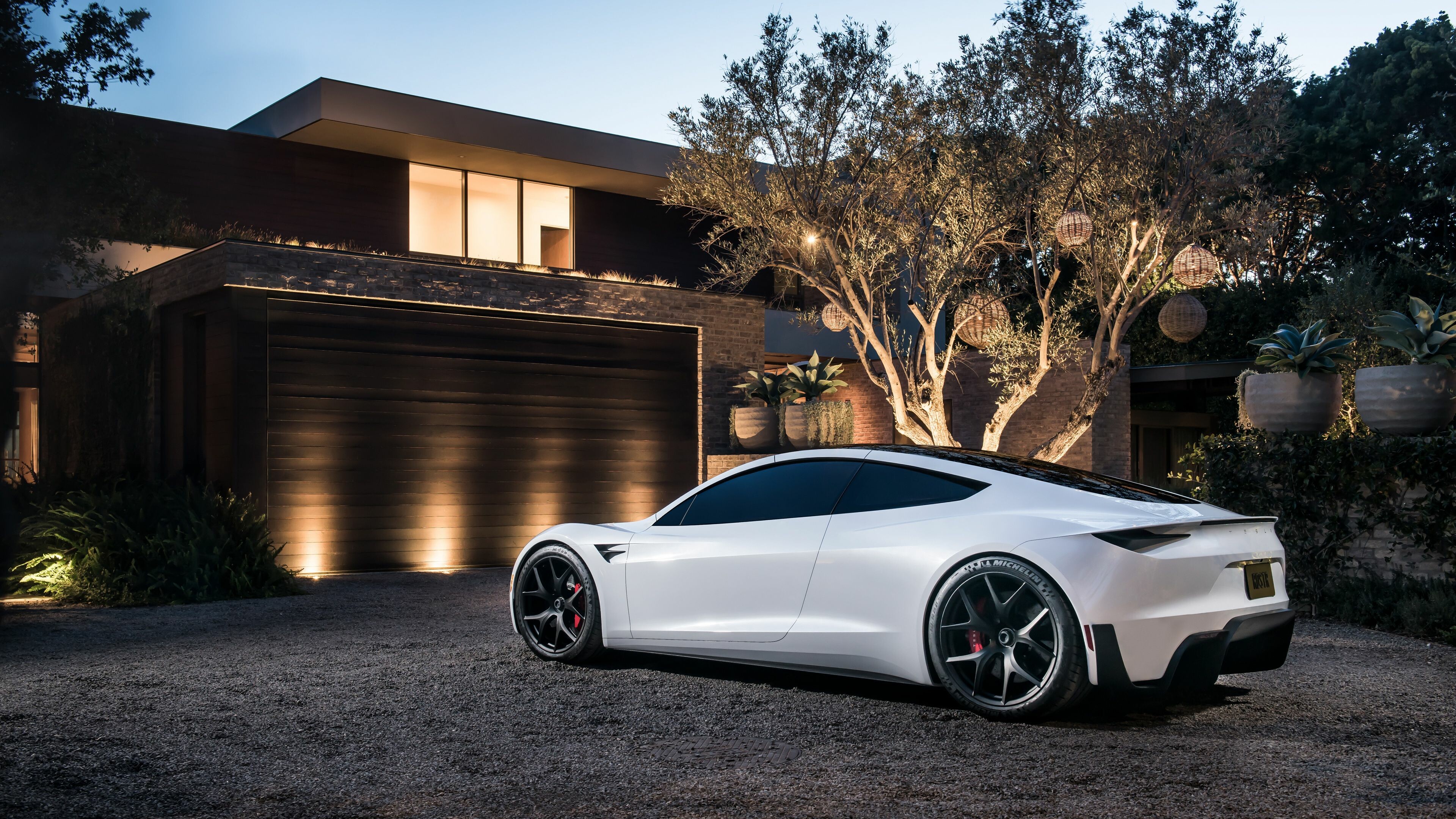 Tesla Roadster 2018, 4K wallpaper, Electric cars wallpapers, HD quality, 3840x2160 4K Desktop