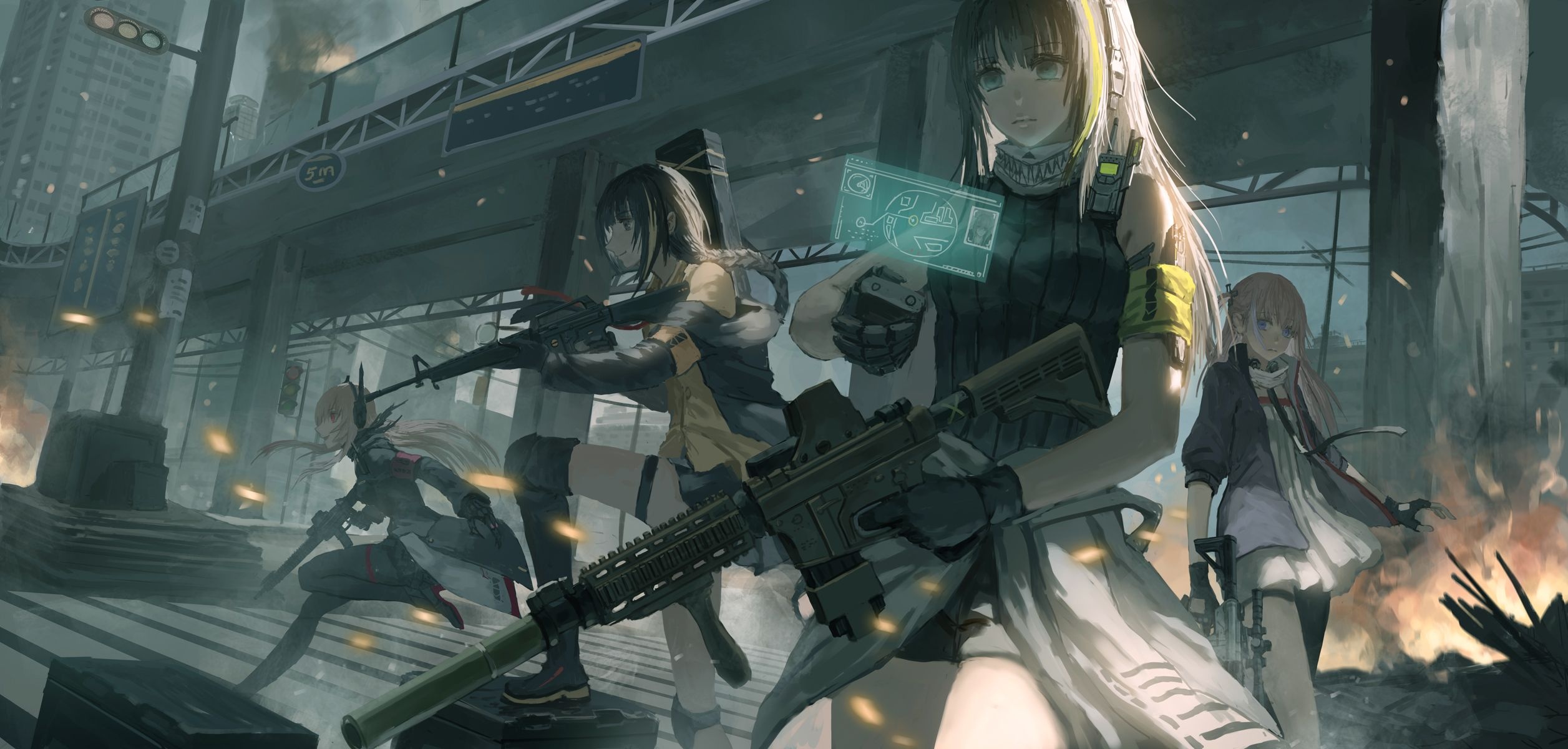 Girls' Frontline, Top free backgrounds, 2520x1200 Dual Screen Desktop