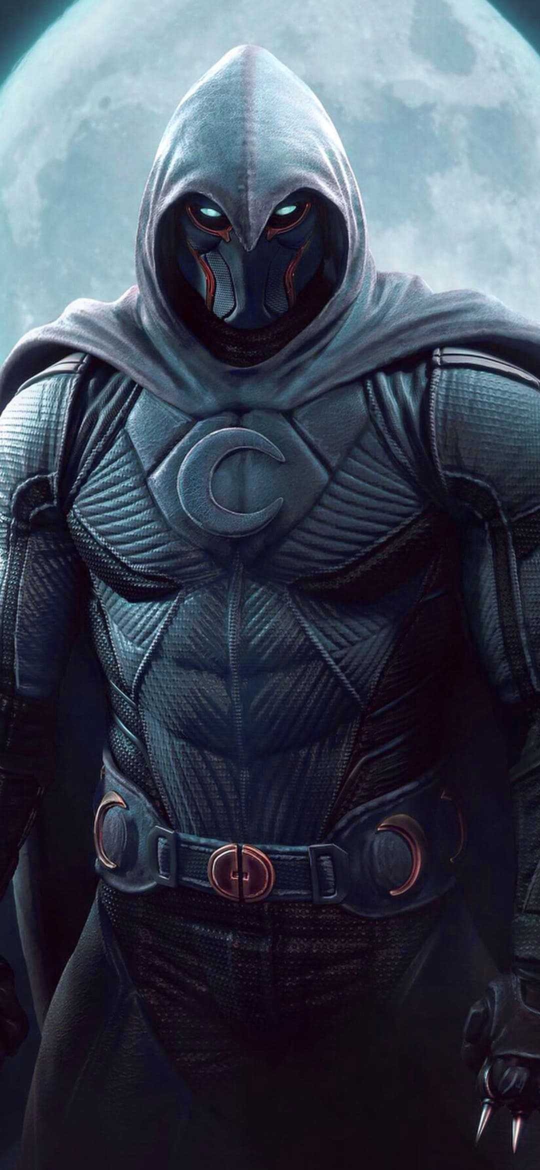 Moon Knight, Superhero wallpaper, Marvel TV series, Intriguing character, 1080x2340 HD Phone