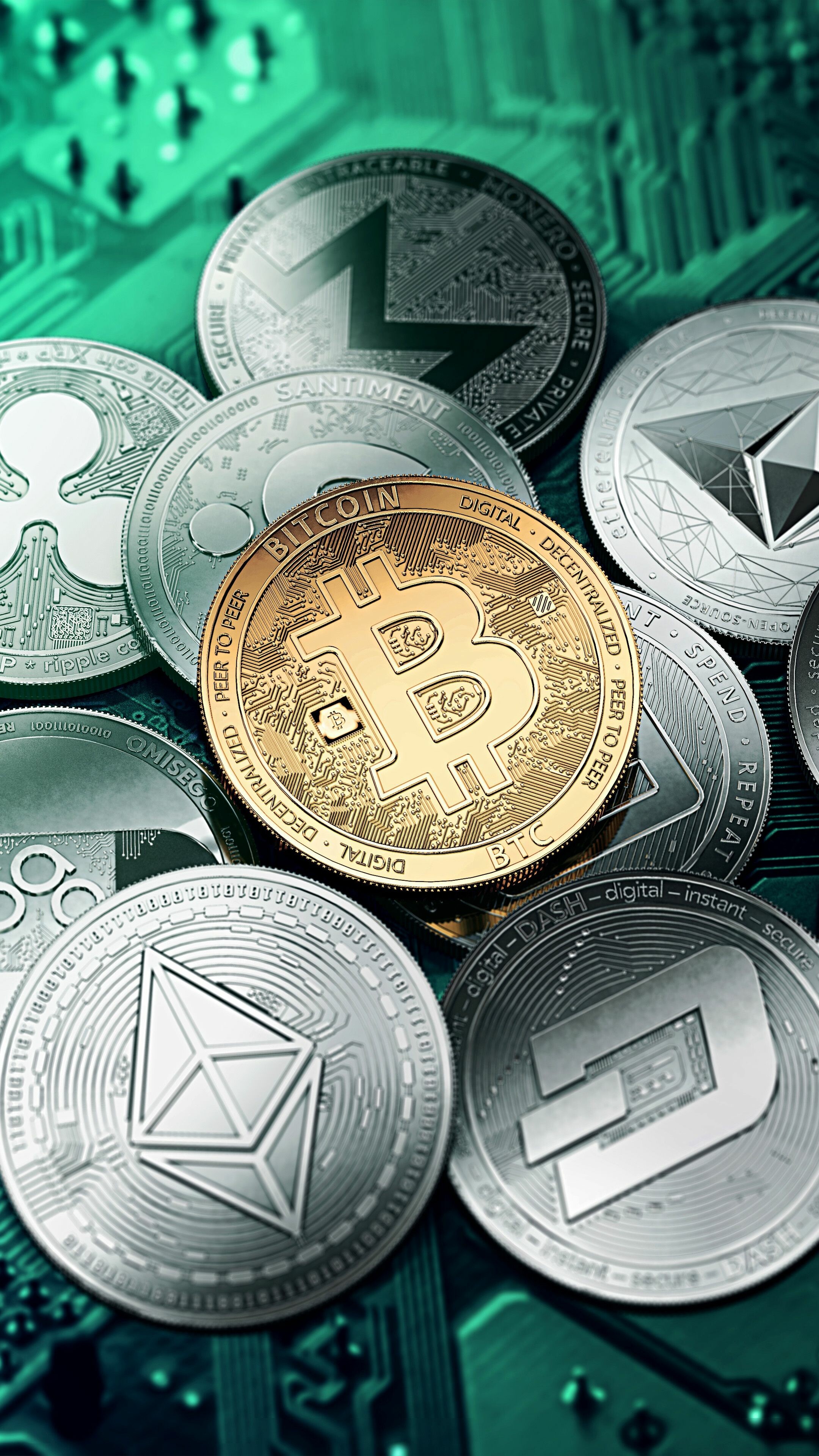 Coinbase review, Bitcoin wallet, Cryptocurrency, Bitcoin, 2160x3840 4K Phone